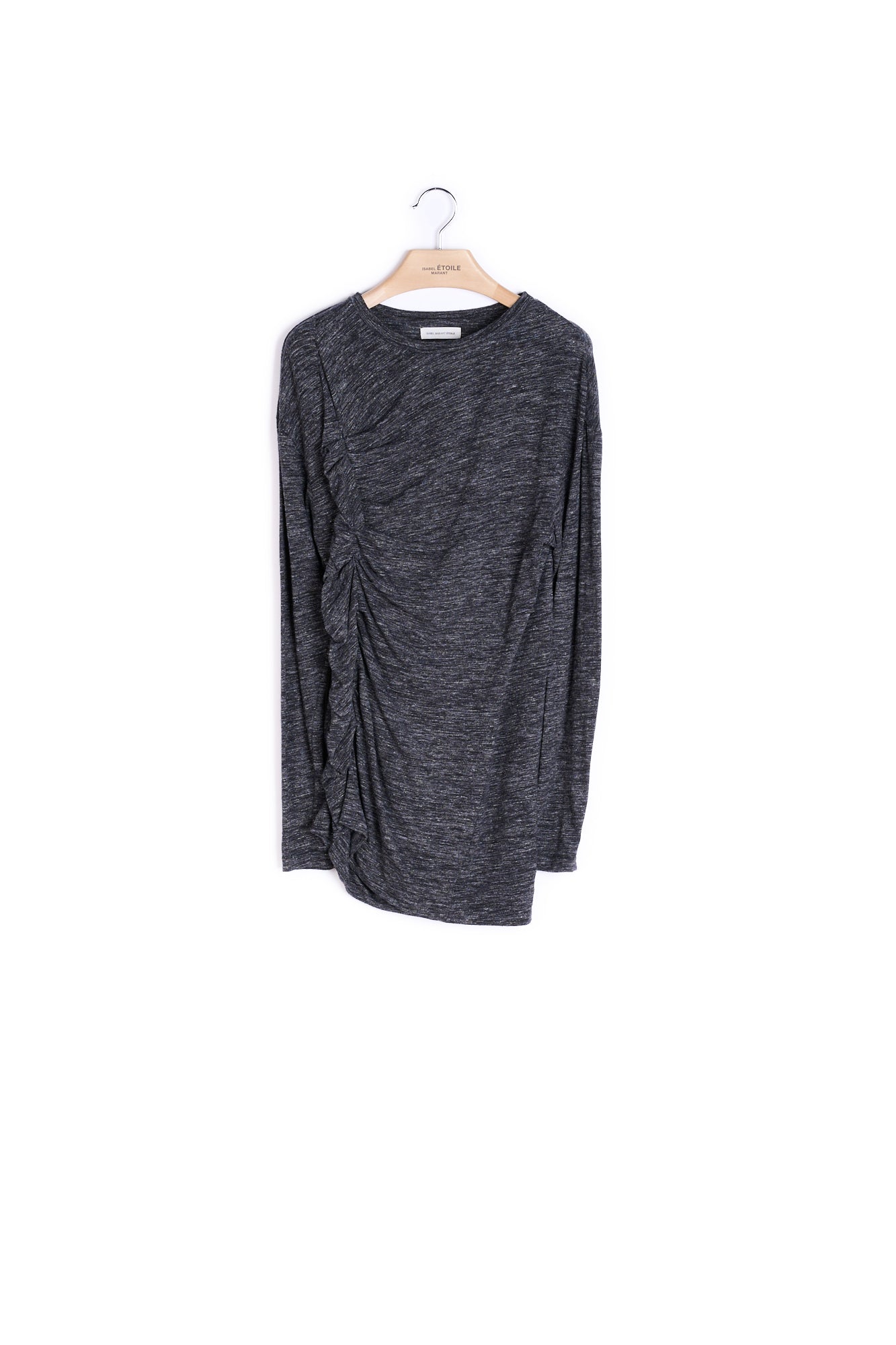 Haut asymétrique manches longues lin - 36 Faume - seconde main