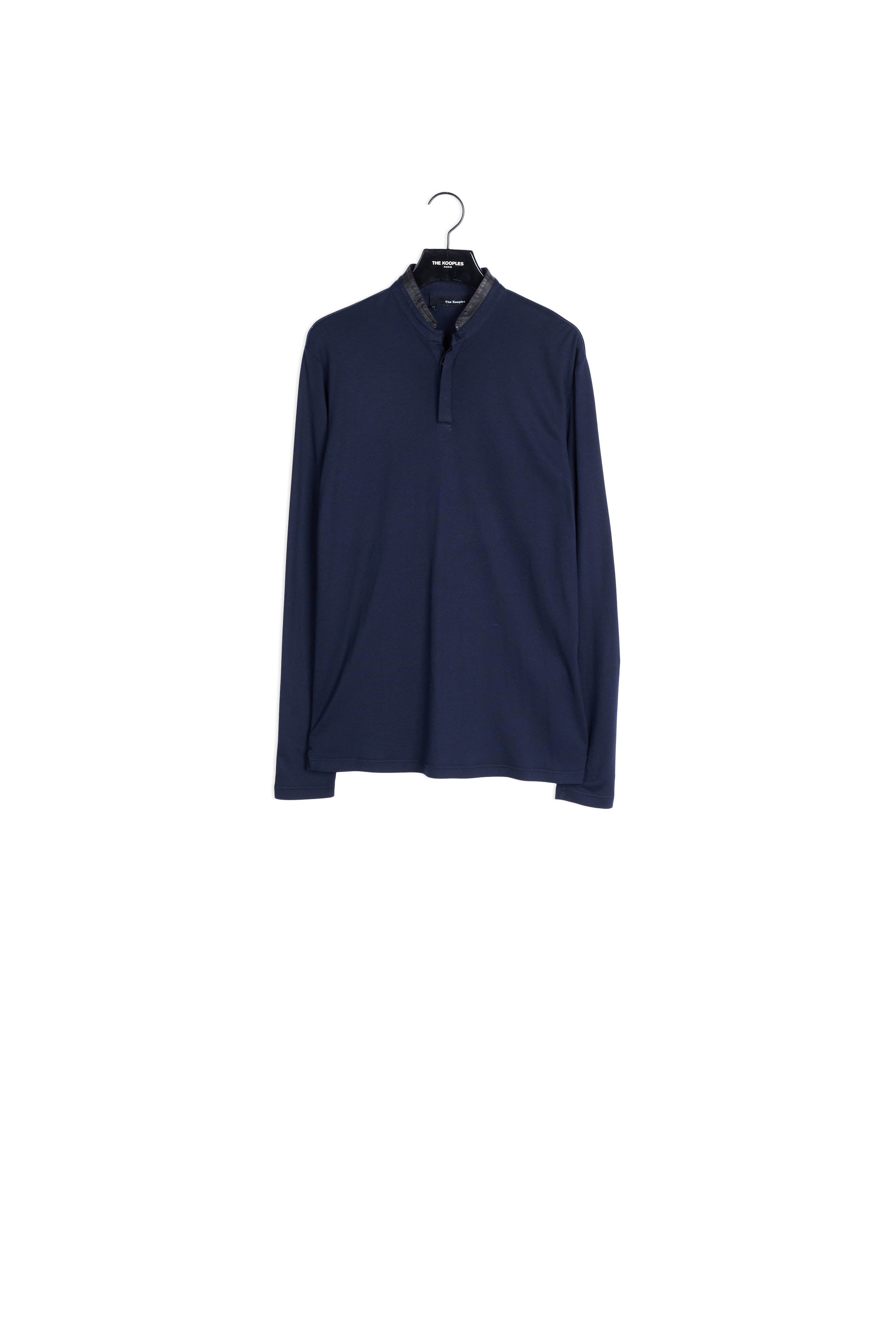 Chemise col cuir Faume - seconde main