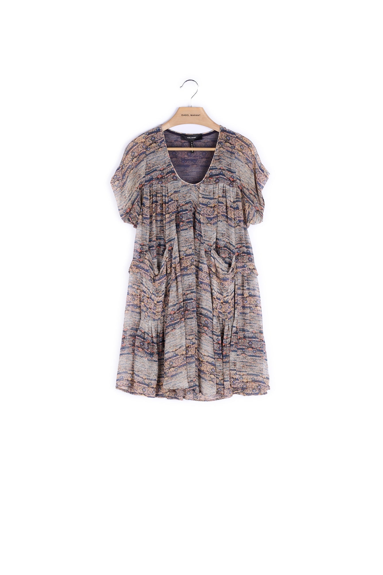 Robe Soie - 36 Faume - seconde main