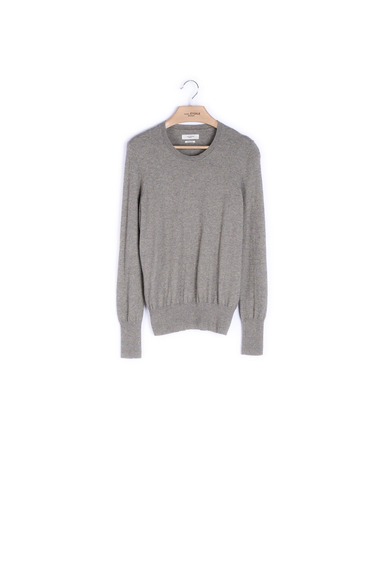 Pull col rond manches longues Coton et Laine - 36 Faume - seconde main