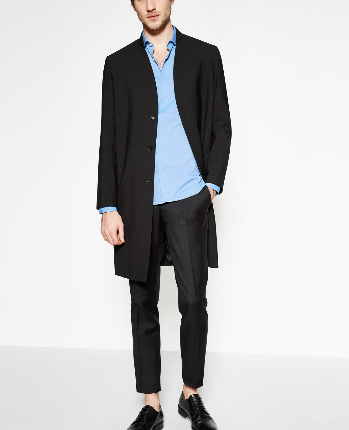 Chemise bleue claire Faume - seconde main