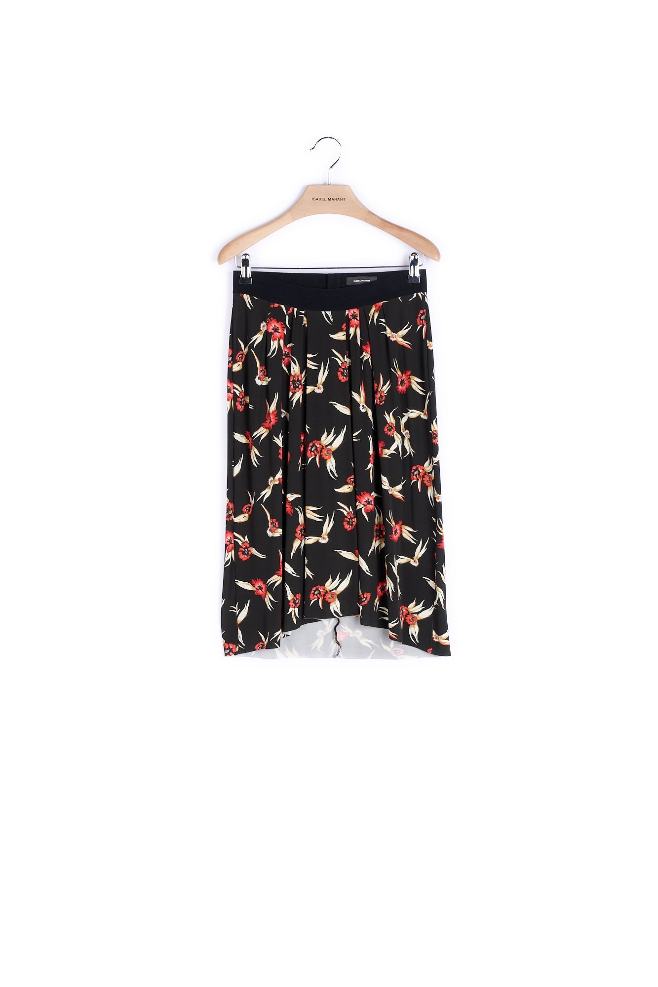 Jupe évasée asymétrique - 38 Faume - seconde main