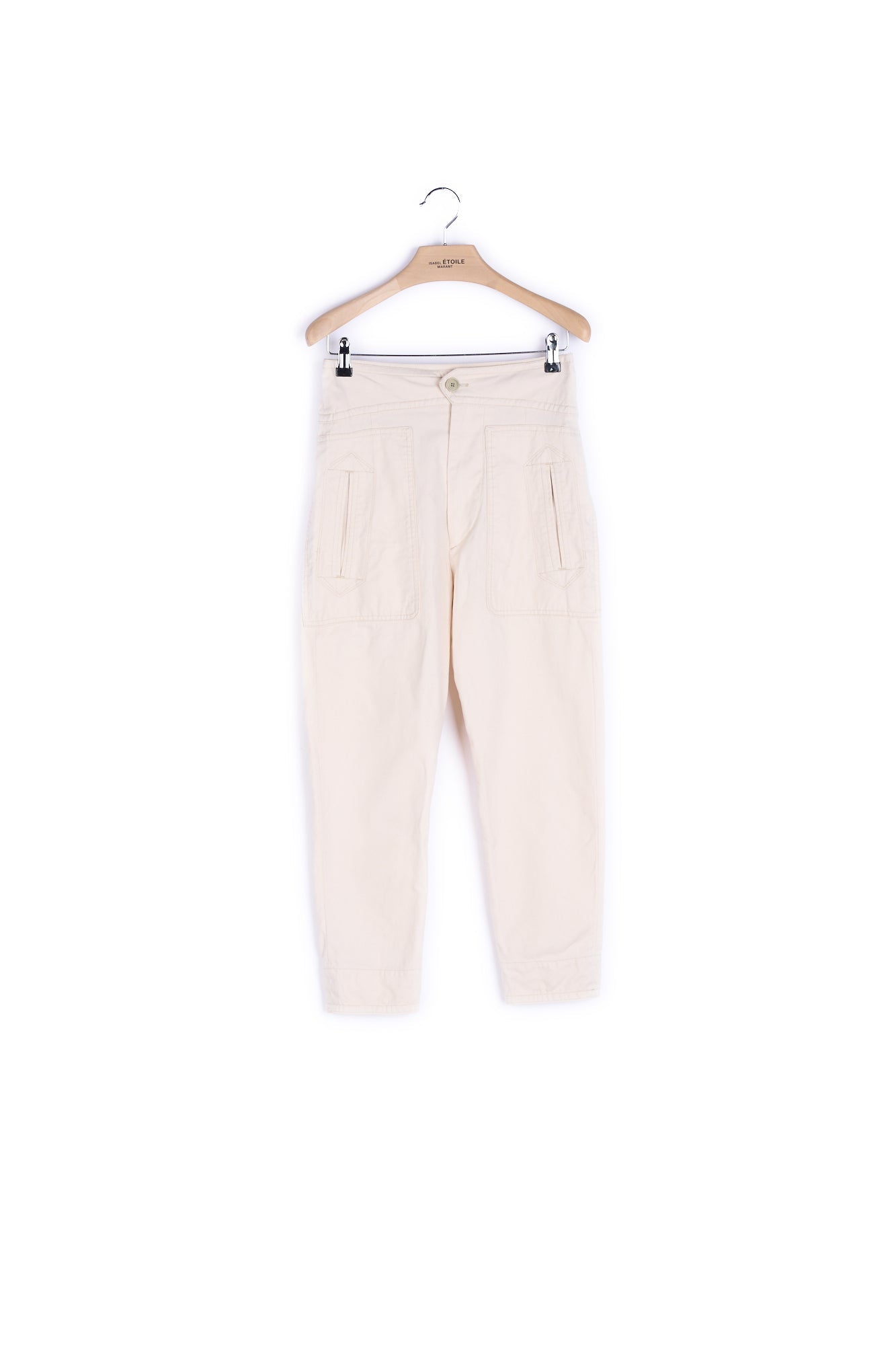 Jean large coton et lin - 34 Faume - seconde main