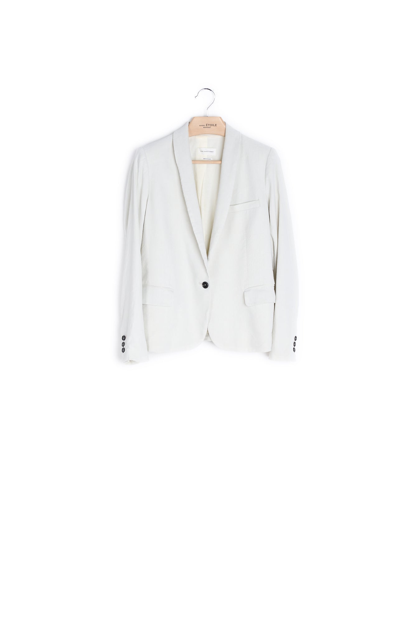 Veste façon tailleur manches longues Lin - 38 Faume - seconde main