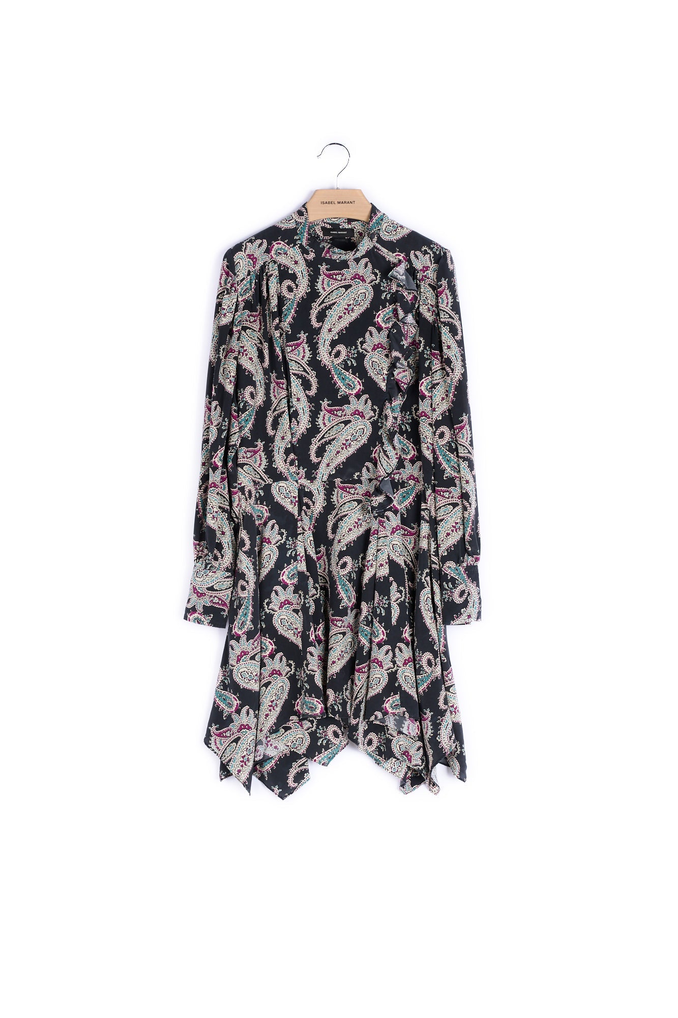 Robe Soie VERIKIO - 36 Faume - seconde main