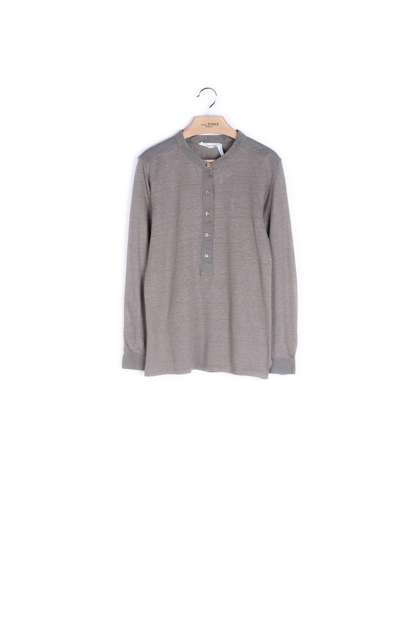 Tee-Shirt manches longues lin - M Faume - seconde main