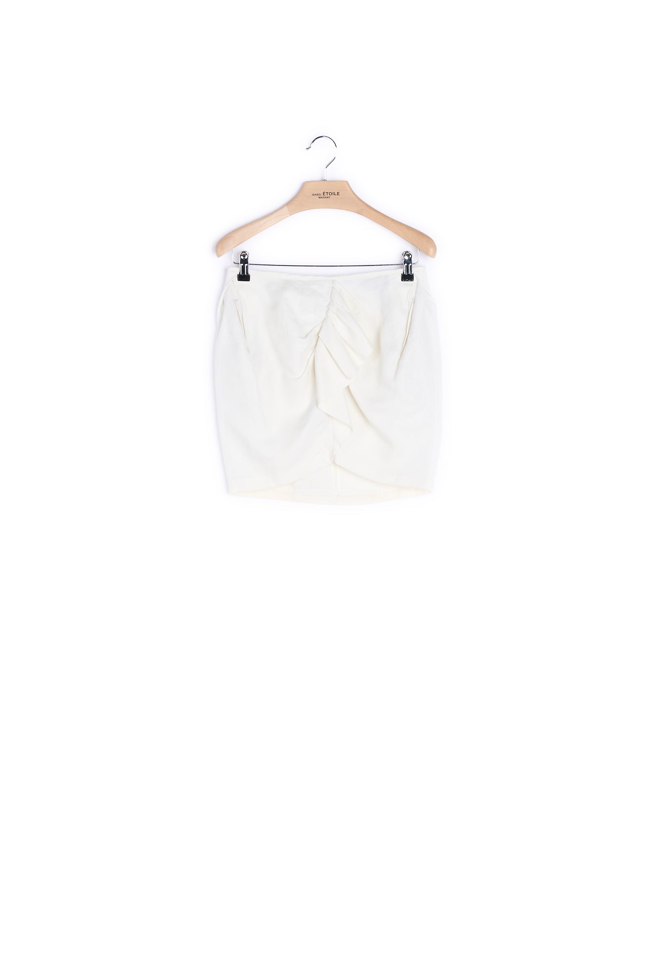 Jupe courte en lin - 36 Faume - seconde main