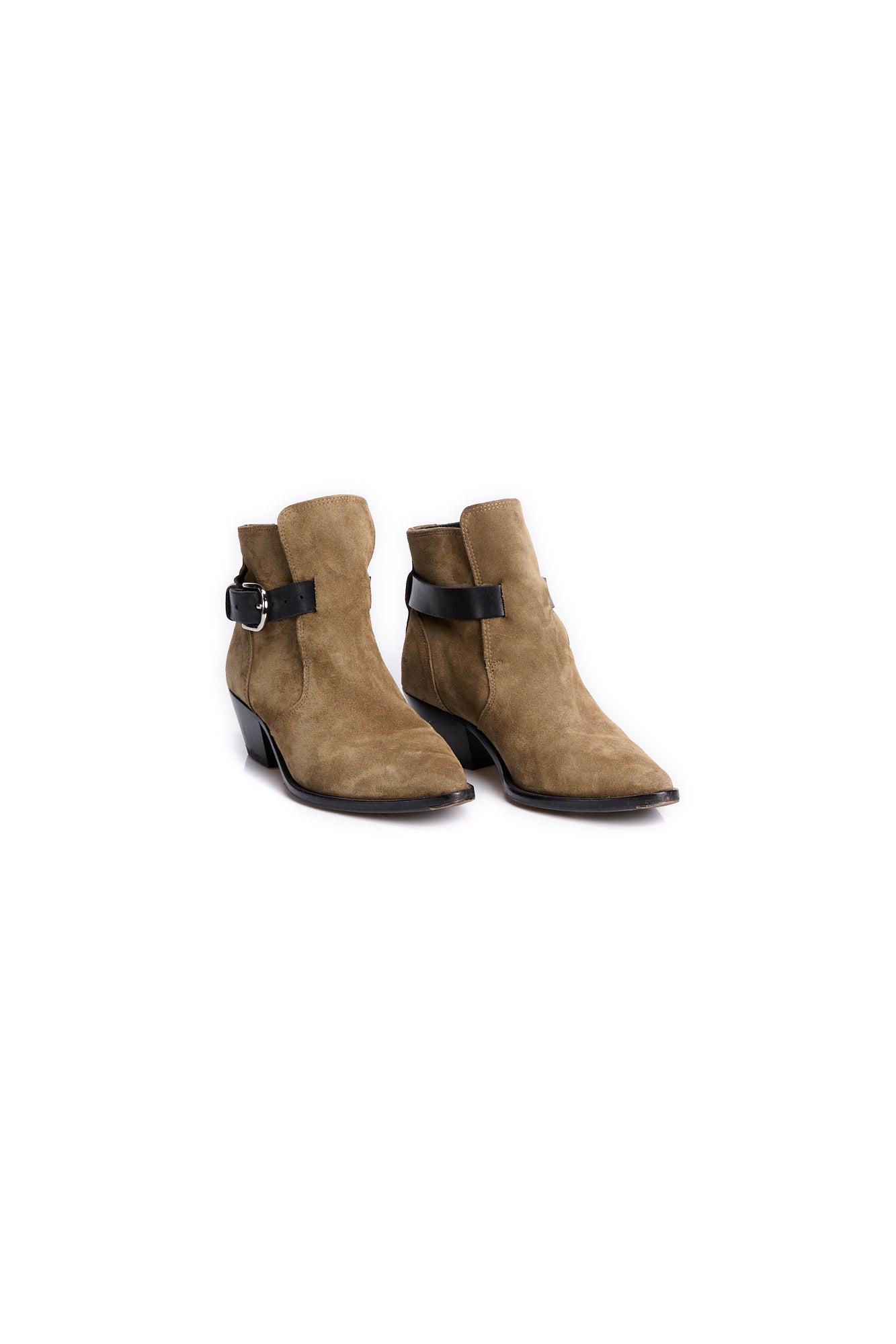 Bottines cuir - 38 Faume - seconde main