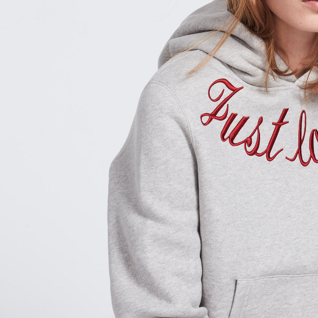 Pull à capuche en coton avec broderie Faume - seconde main