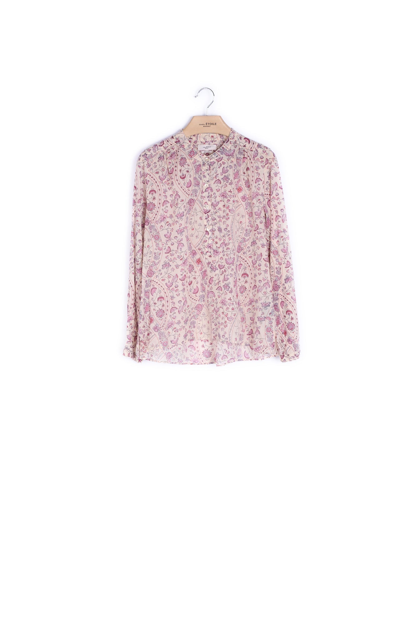 Blouse manches longues  Coton - 36 Faume - seconde main