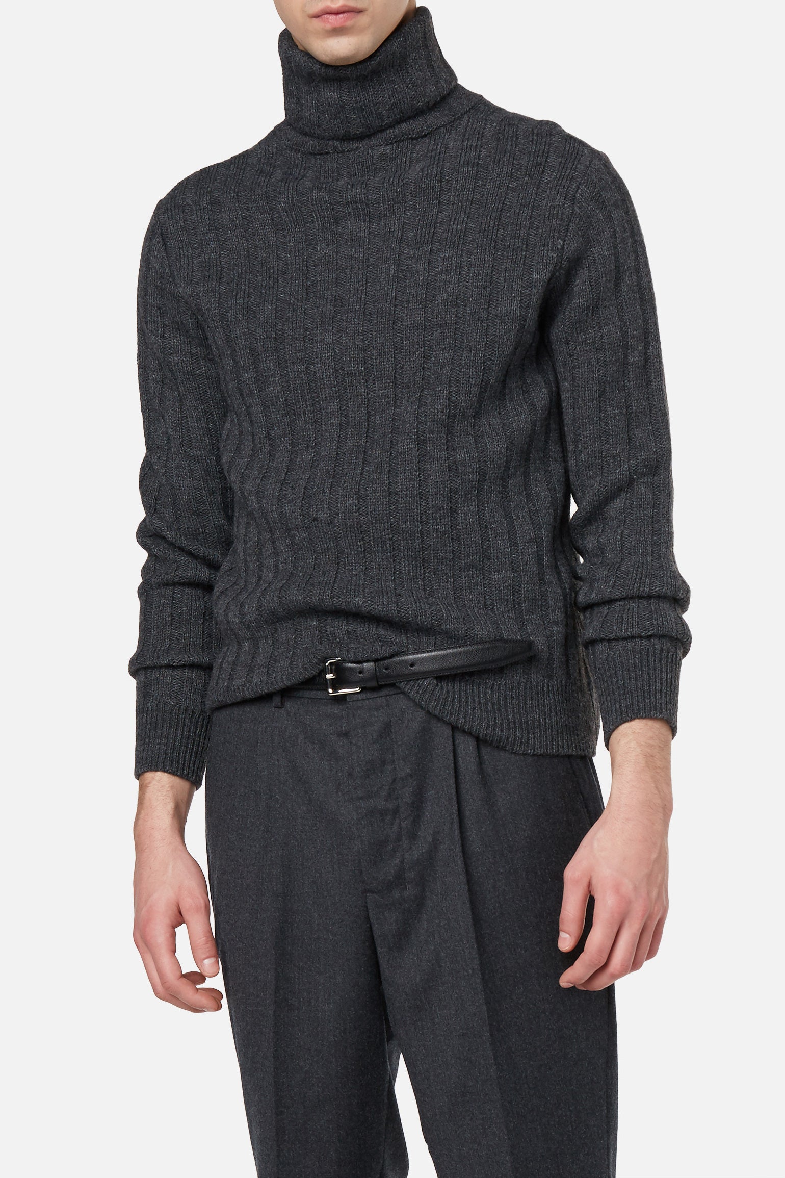 Pull Col Roulé Cotes Plates Faume - seconde main
