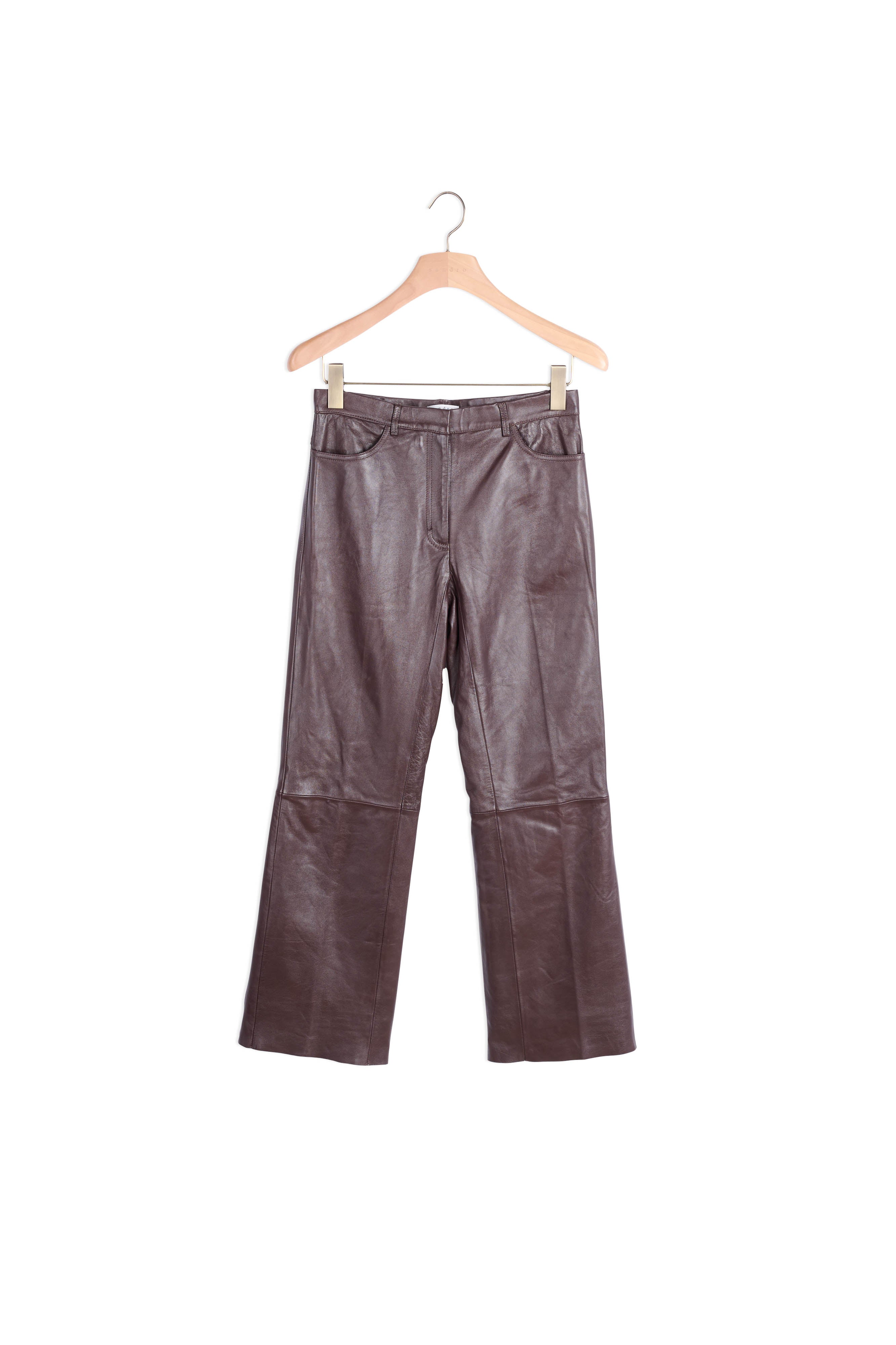 Pantalon en cuir Faume - seconde main