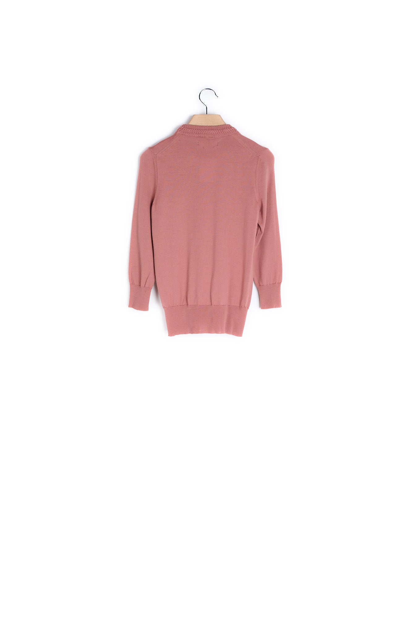 Pull col rond manches longues Laine - 38 Faume - seconde main