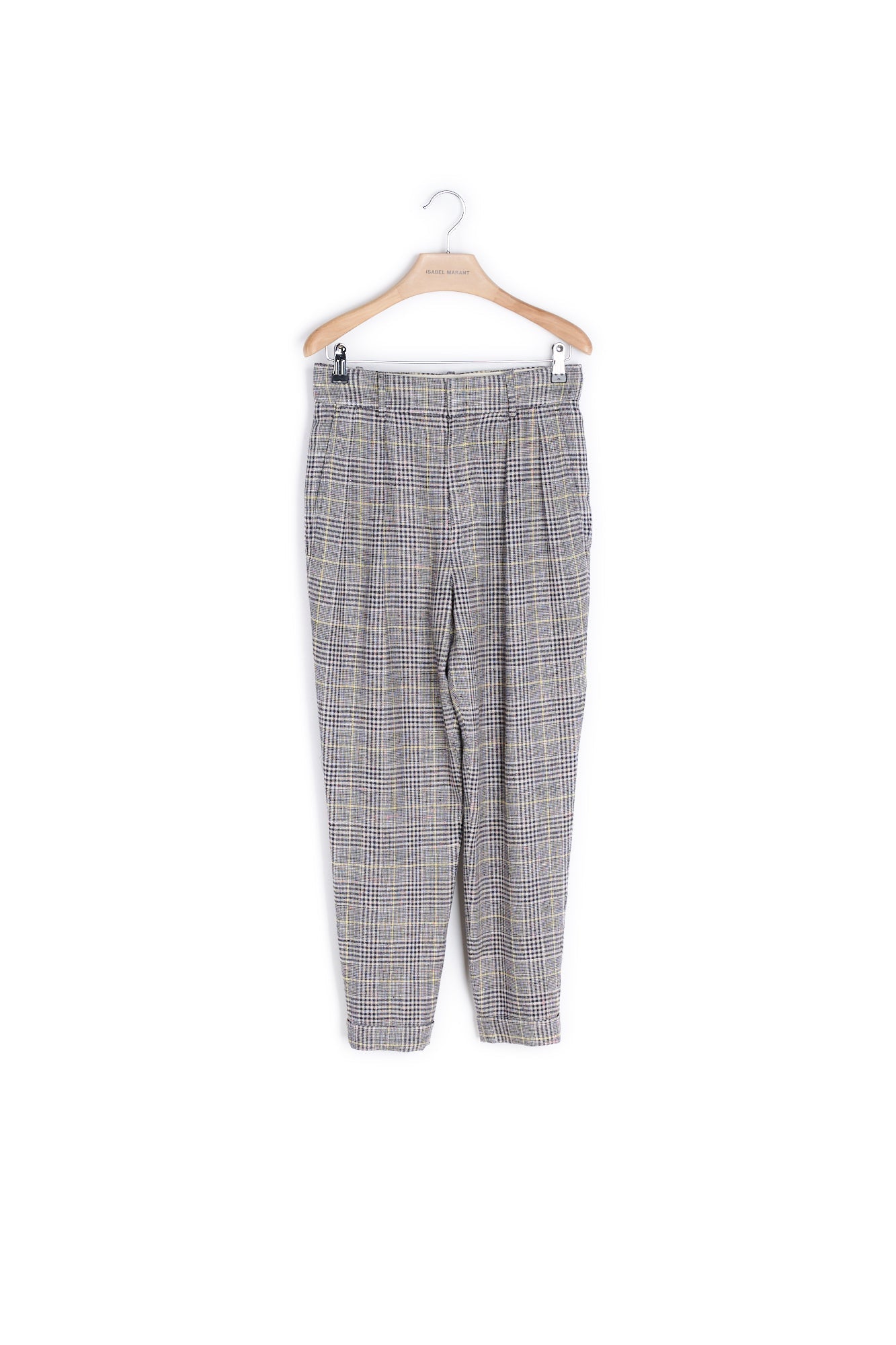 Pantalon Lin et Soie - 36 Faume - seconde main