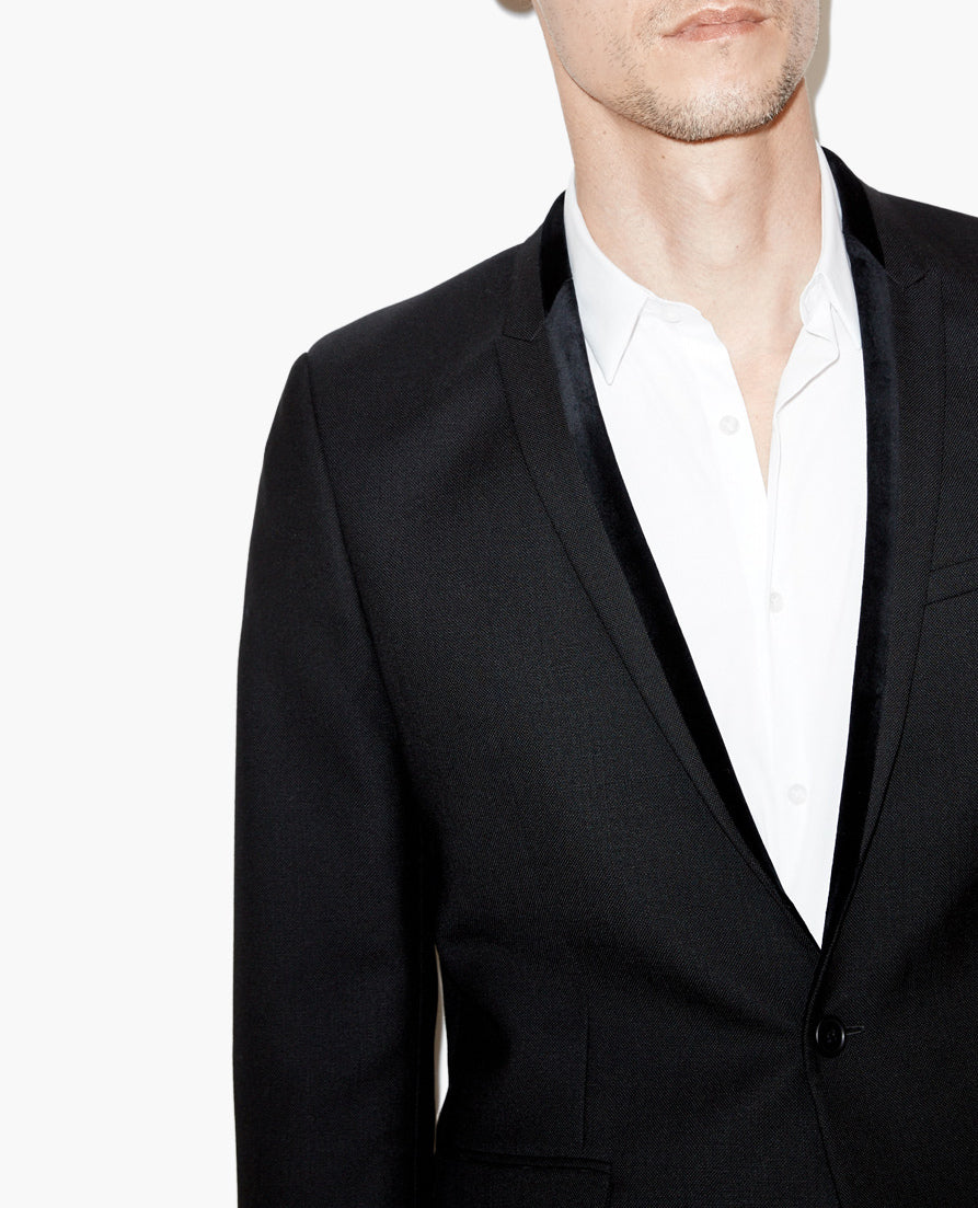 Veste Noire Faume - seconde main