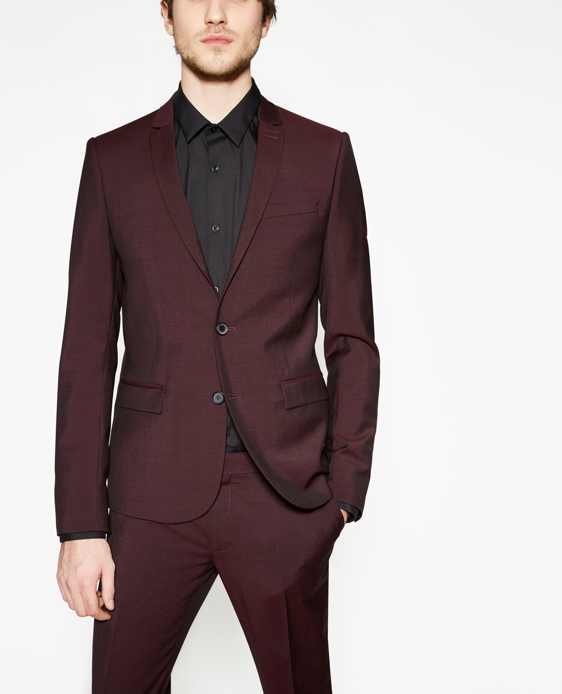 Veste en Laine Faume - seconde main