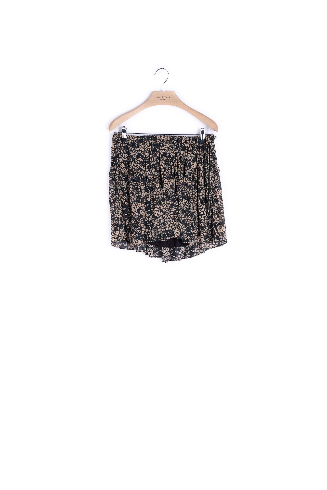 Jupe courte en viscose - 38 Faume - seconde main