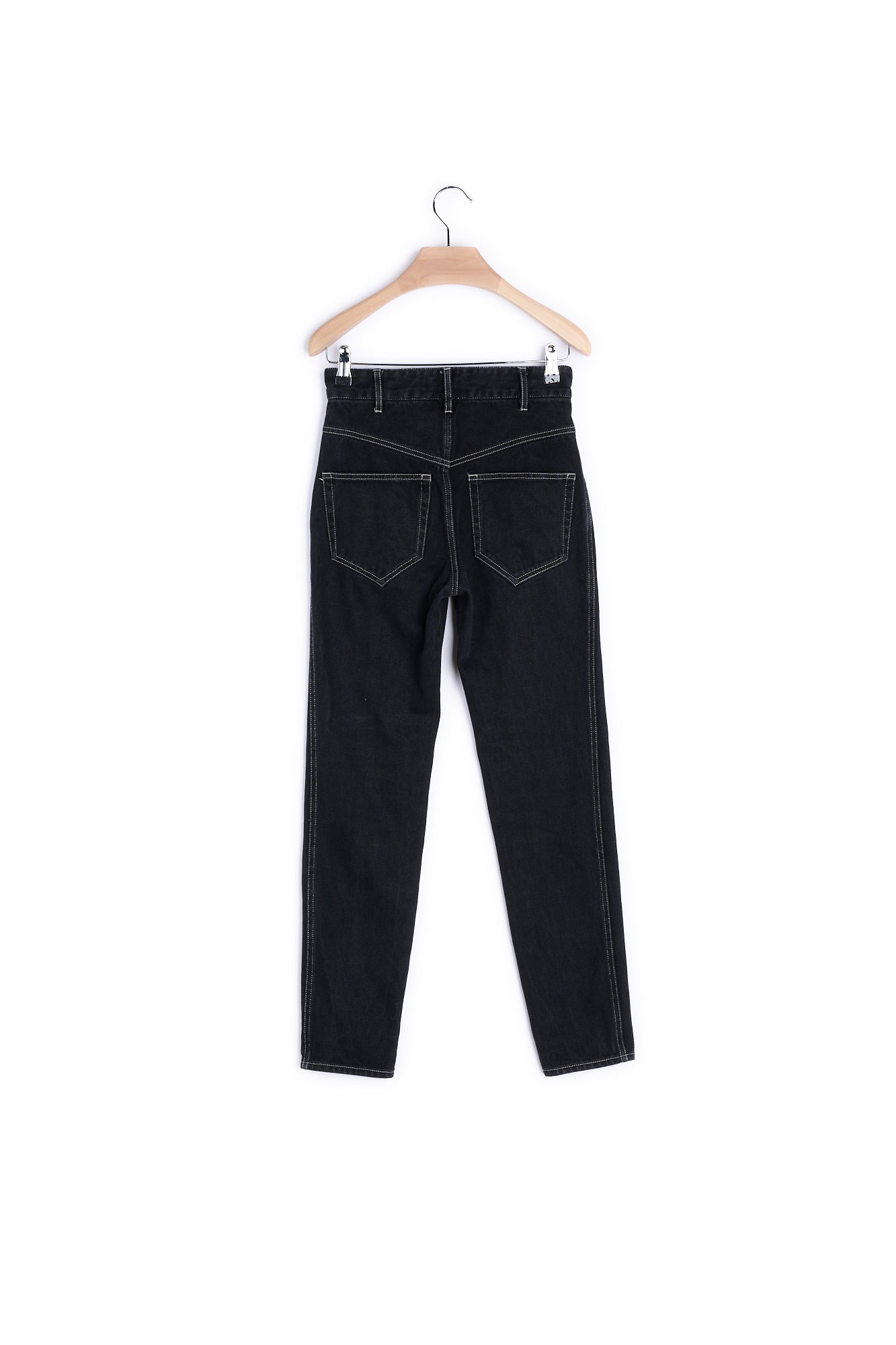 Jean avec coutures coton - 36 Faume - seconde main