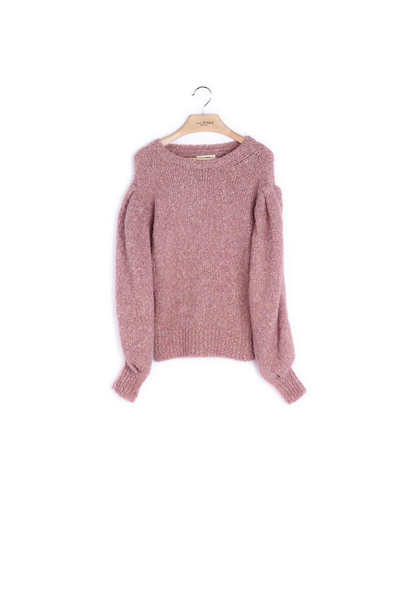 Pull alpaga et coton manches longues - 38 Faume - seconde main