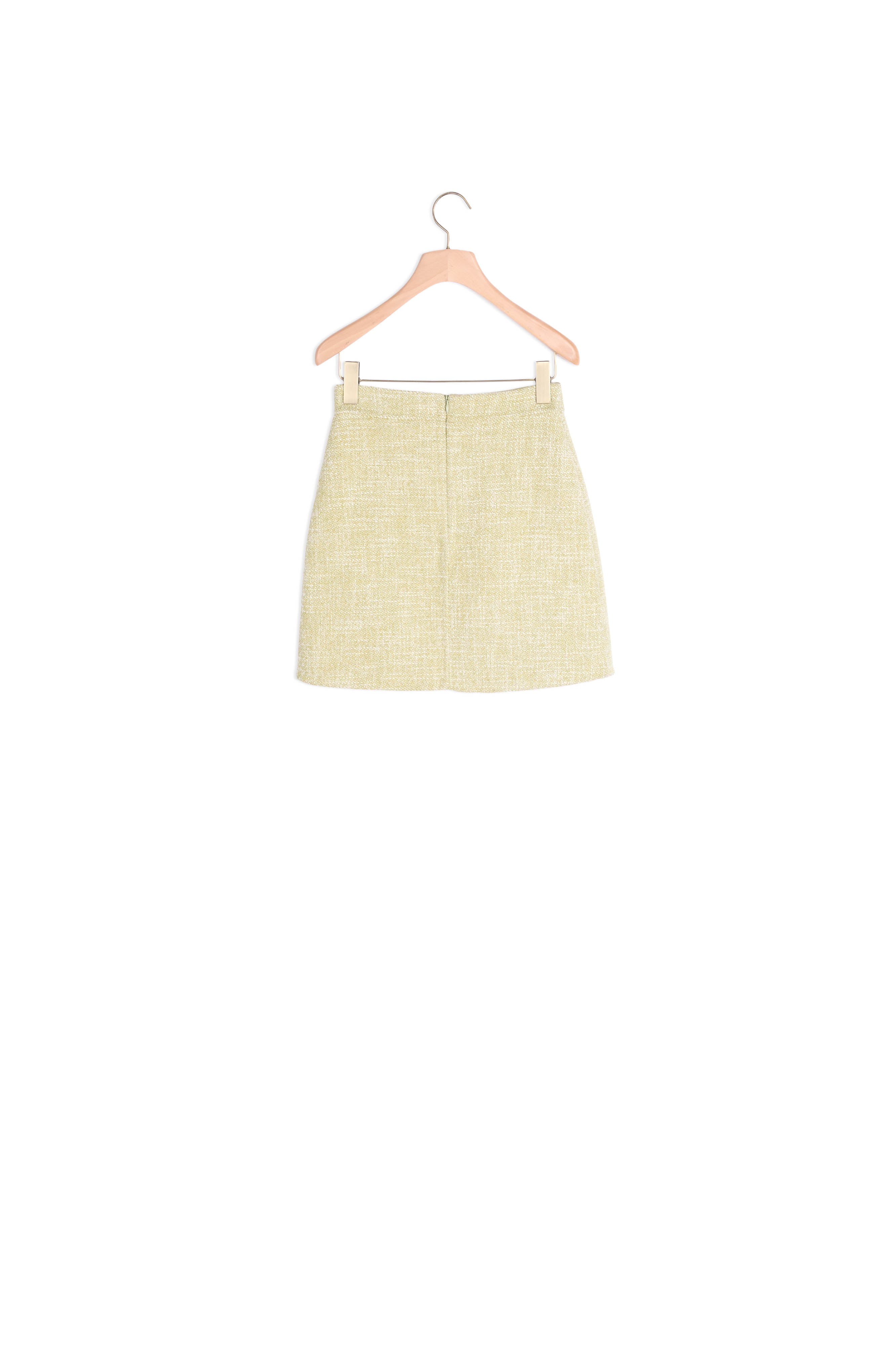 Jupe courte en laine Faume - seconde main
