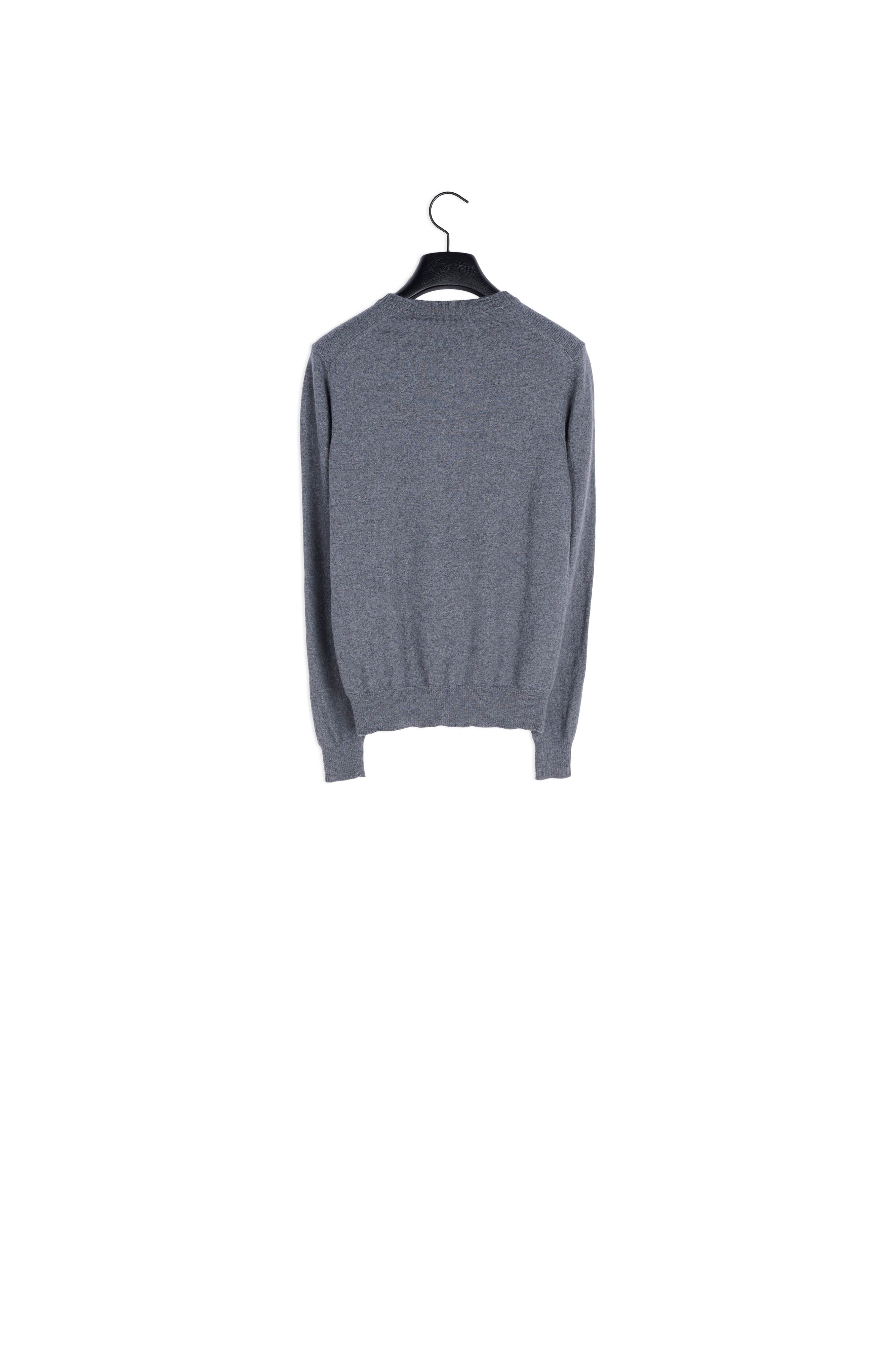 Pull Col Rond Broderie Ami De Coeur Faume - seconde main