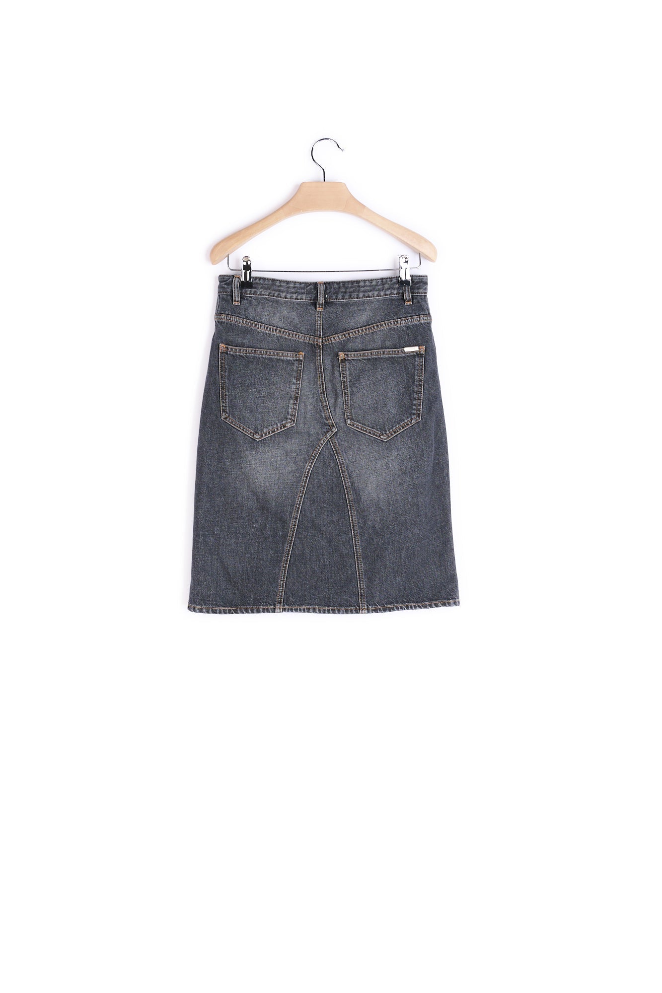 Jupe Jean coton - 36 Faume - seconde main