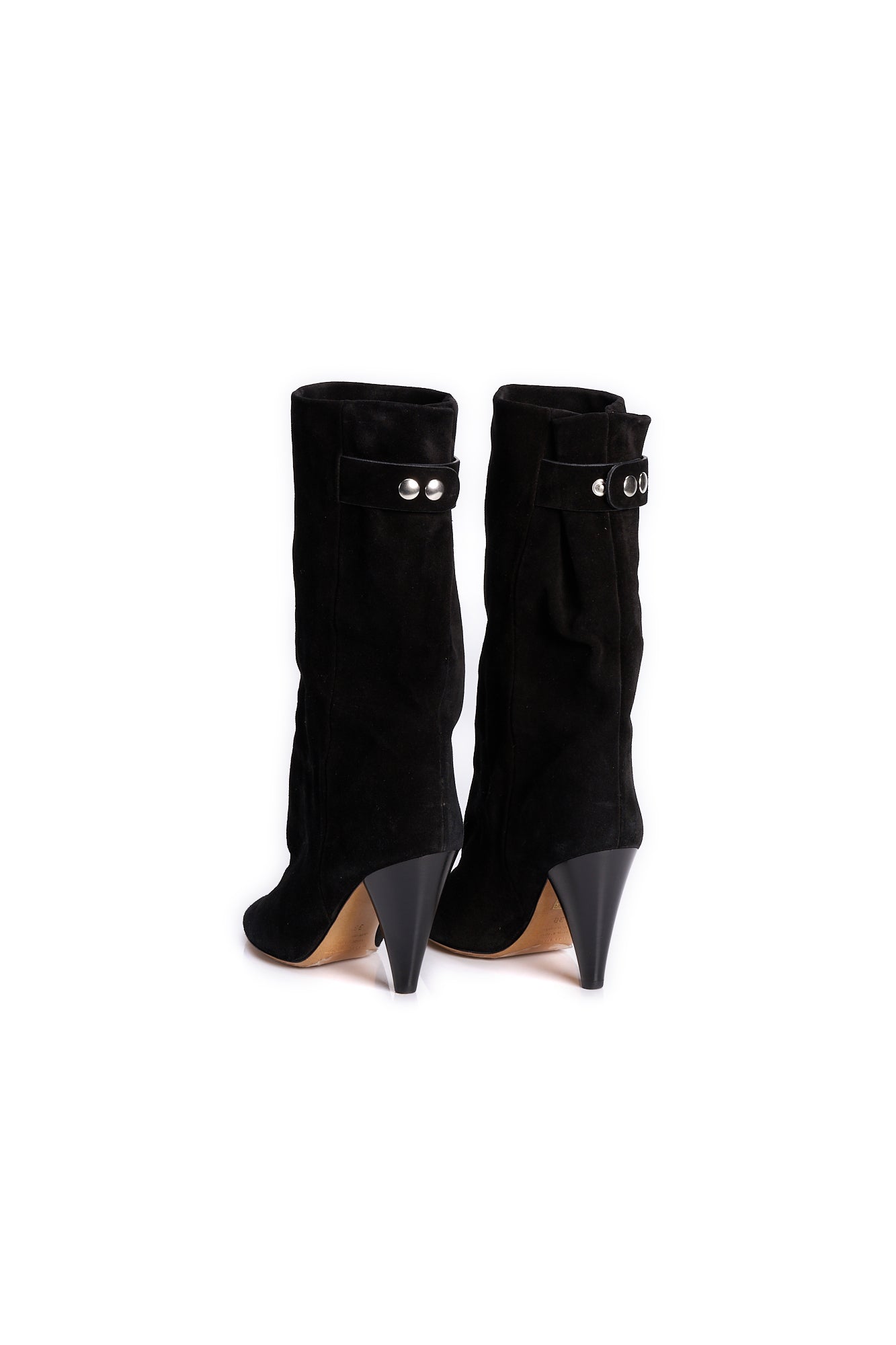 Bottines cuir - 38 Faume - seconde main