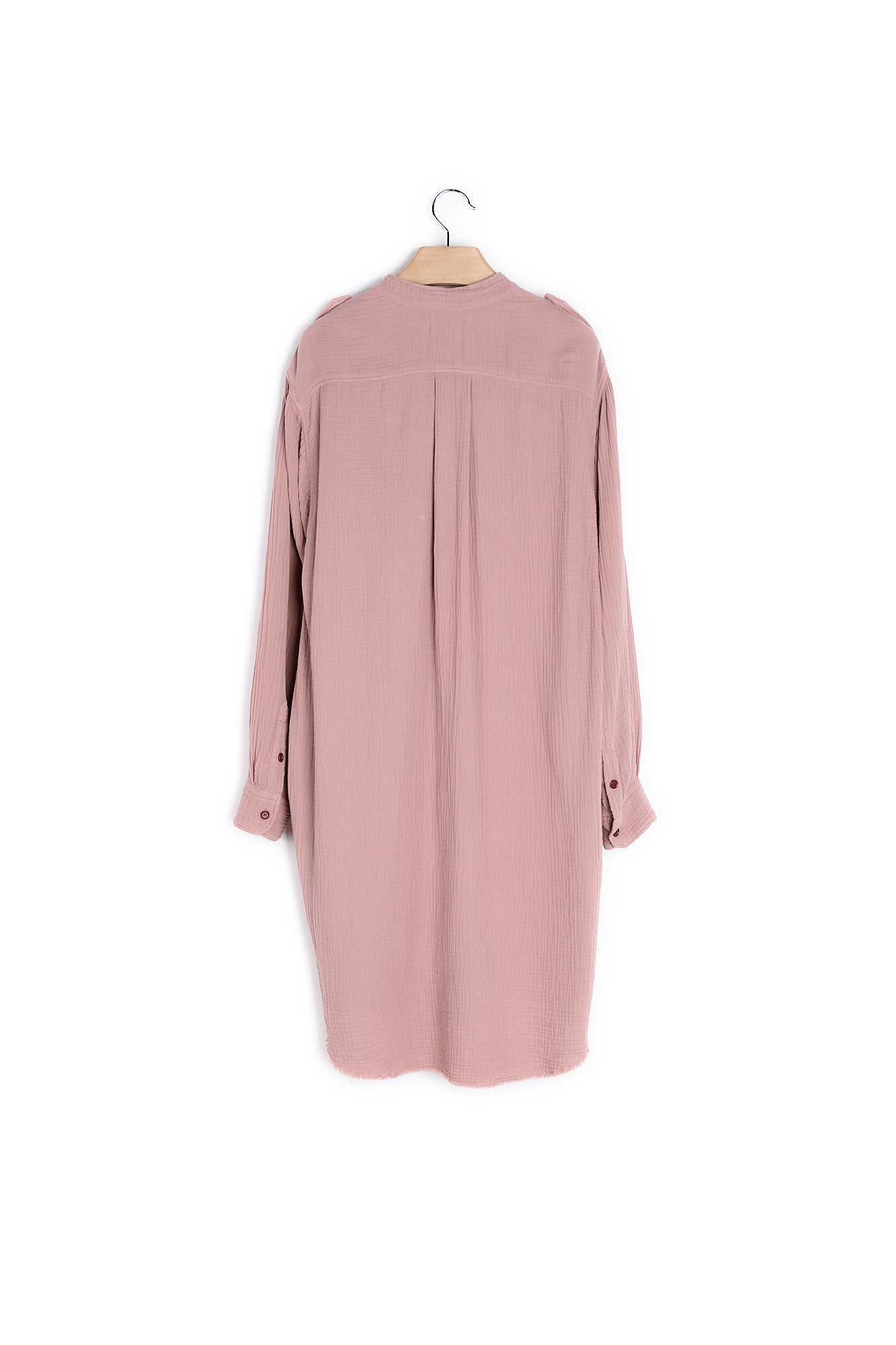 Robe Chemise Coton - 34 Faume - seconde main