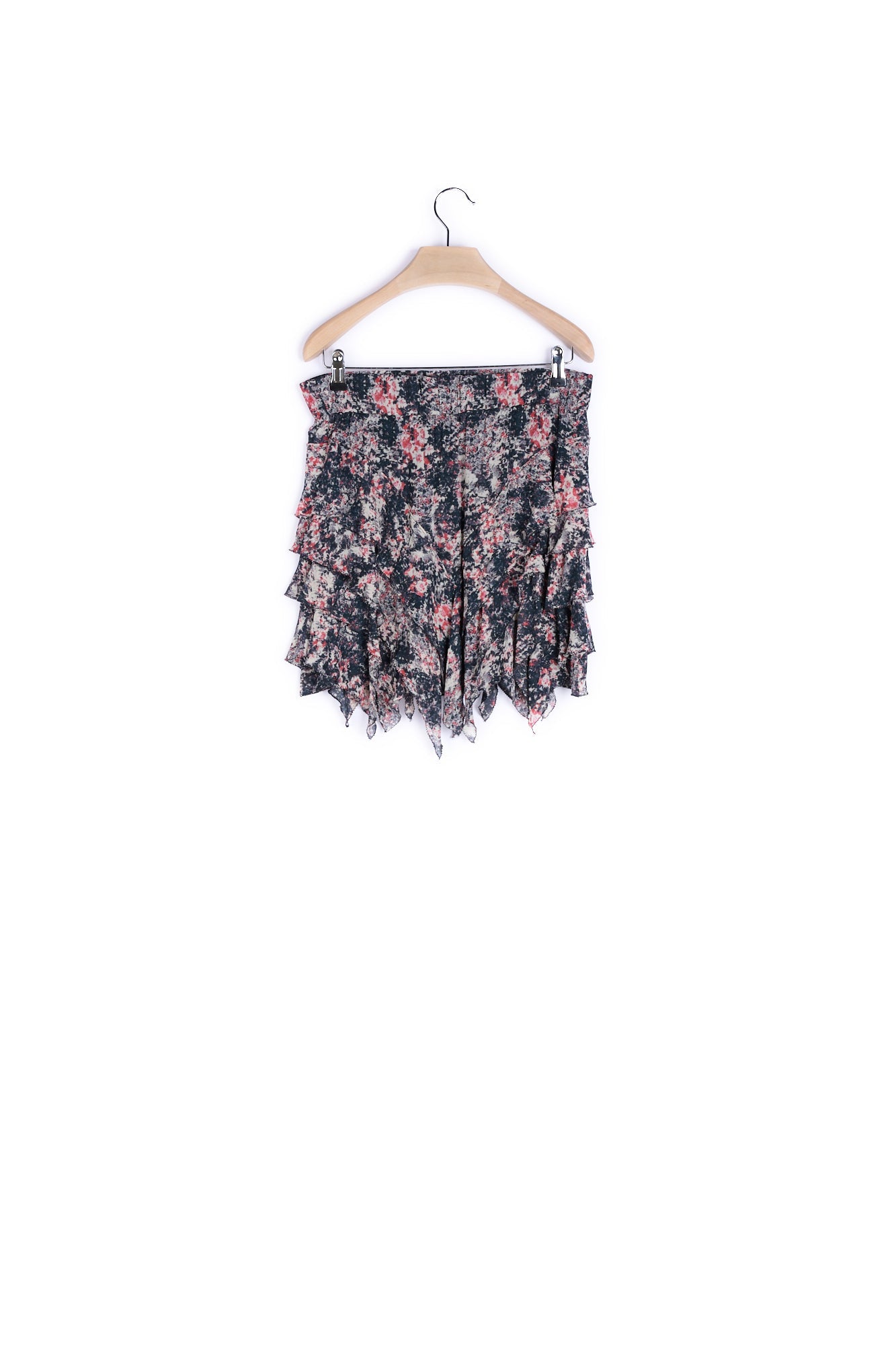 Jupe Midi Imprimé fleuri - 40 Faume - seconde main