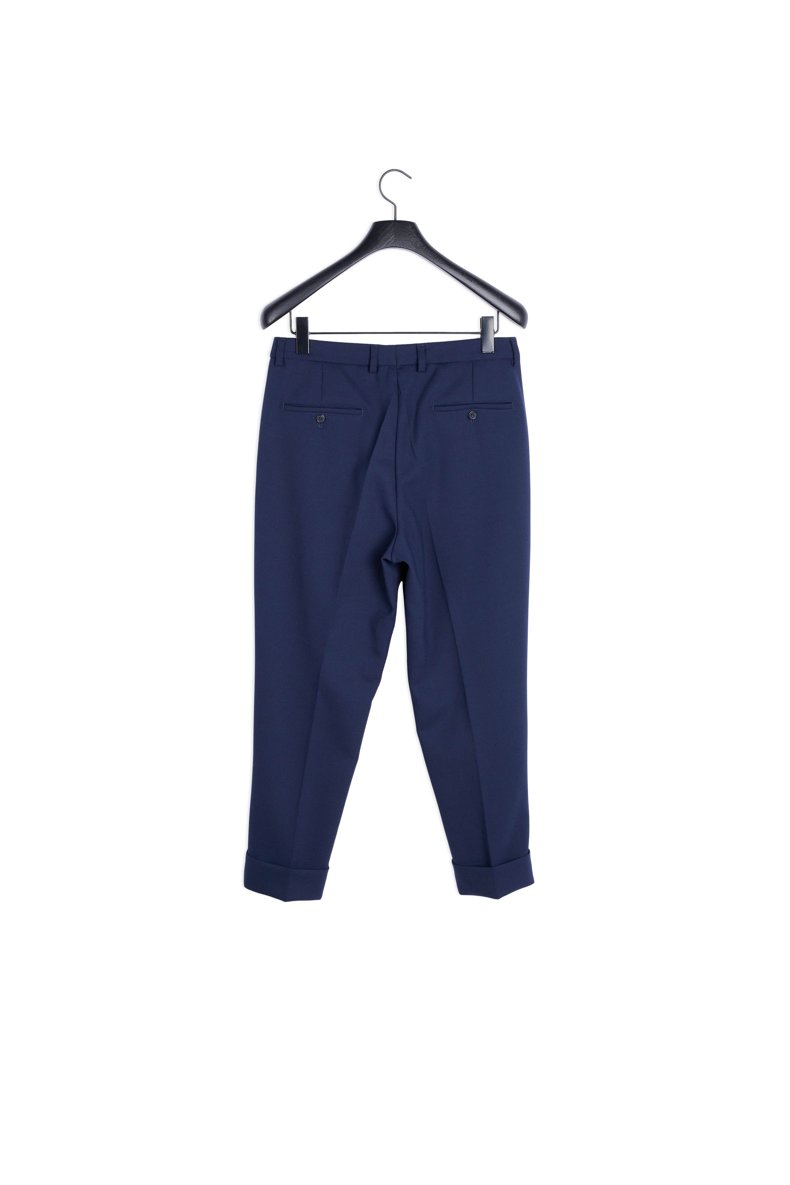 Pantalon Carotte A Plis Faume - seconde main