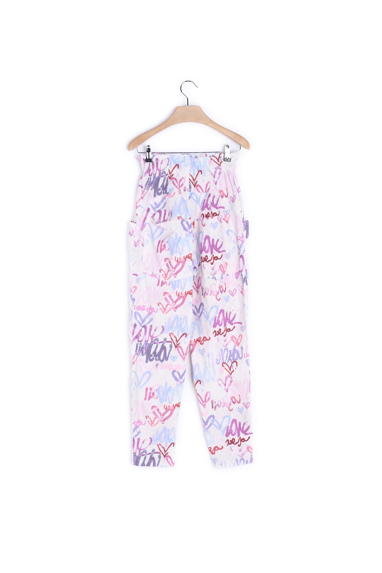 Pantalon Lin et Coton - 34 Faume - seconde main