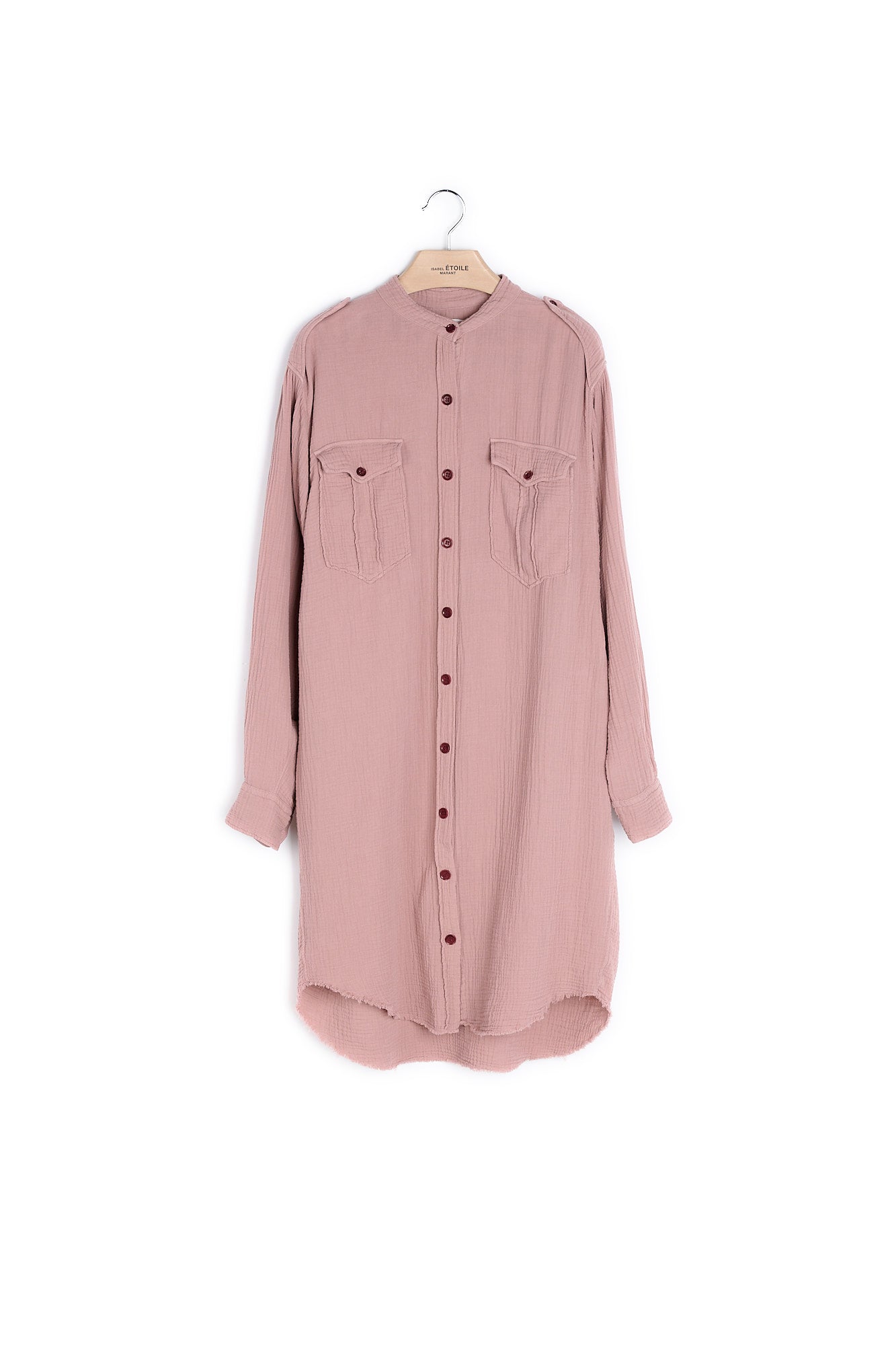 Robe Chemise Coton - 34 Faume - seconde main