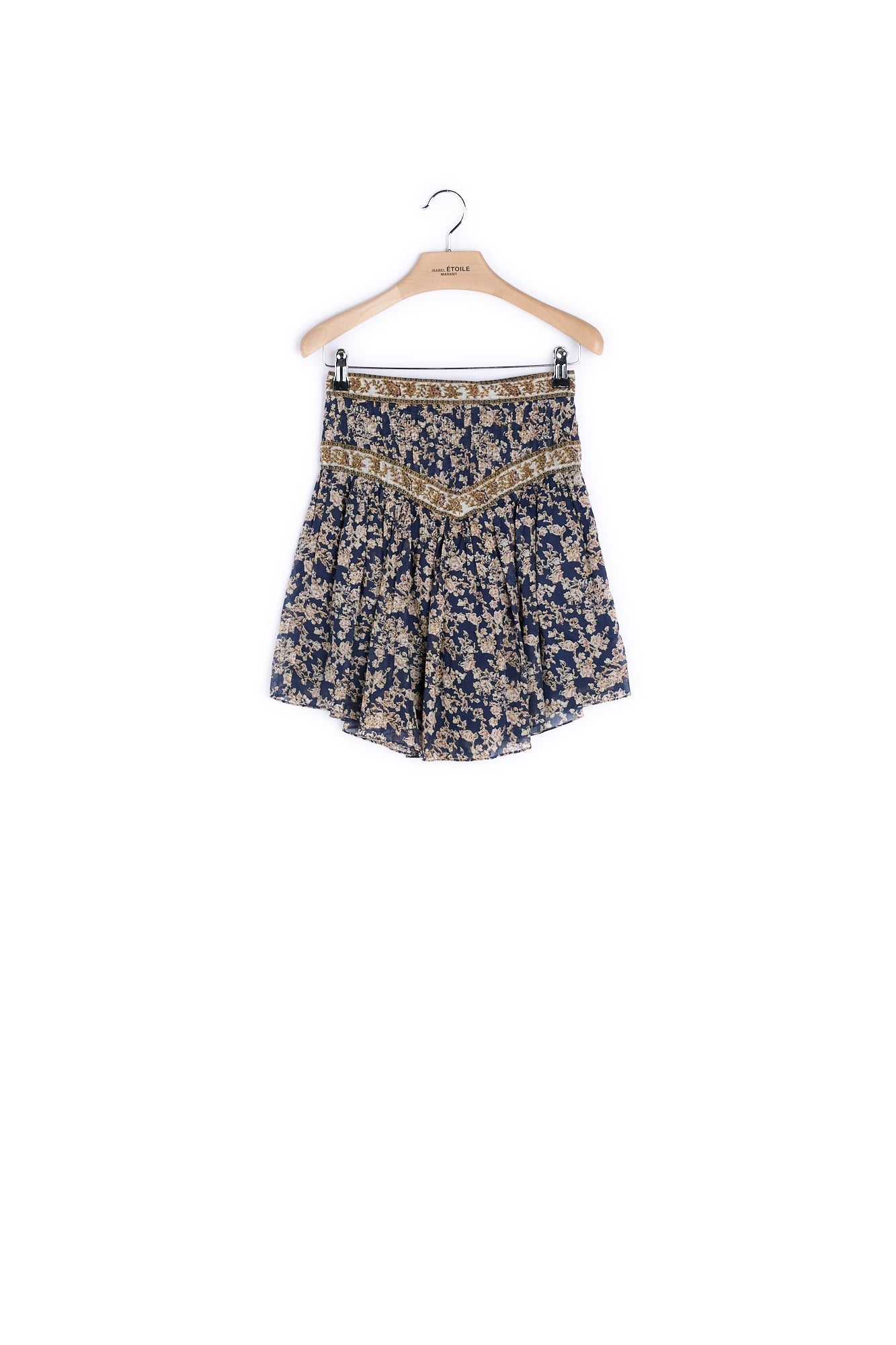 Mini-jupe flluide - 34 Faume - seconde main