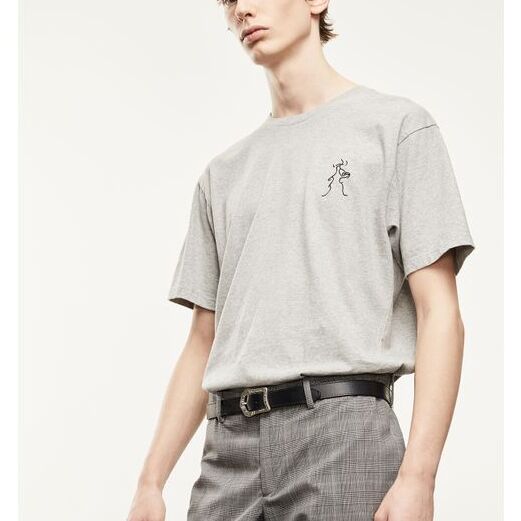 T-shirt gris Faume - seconde main