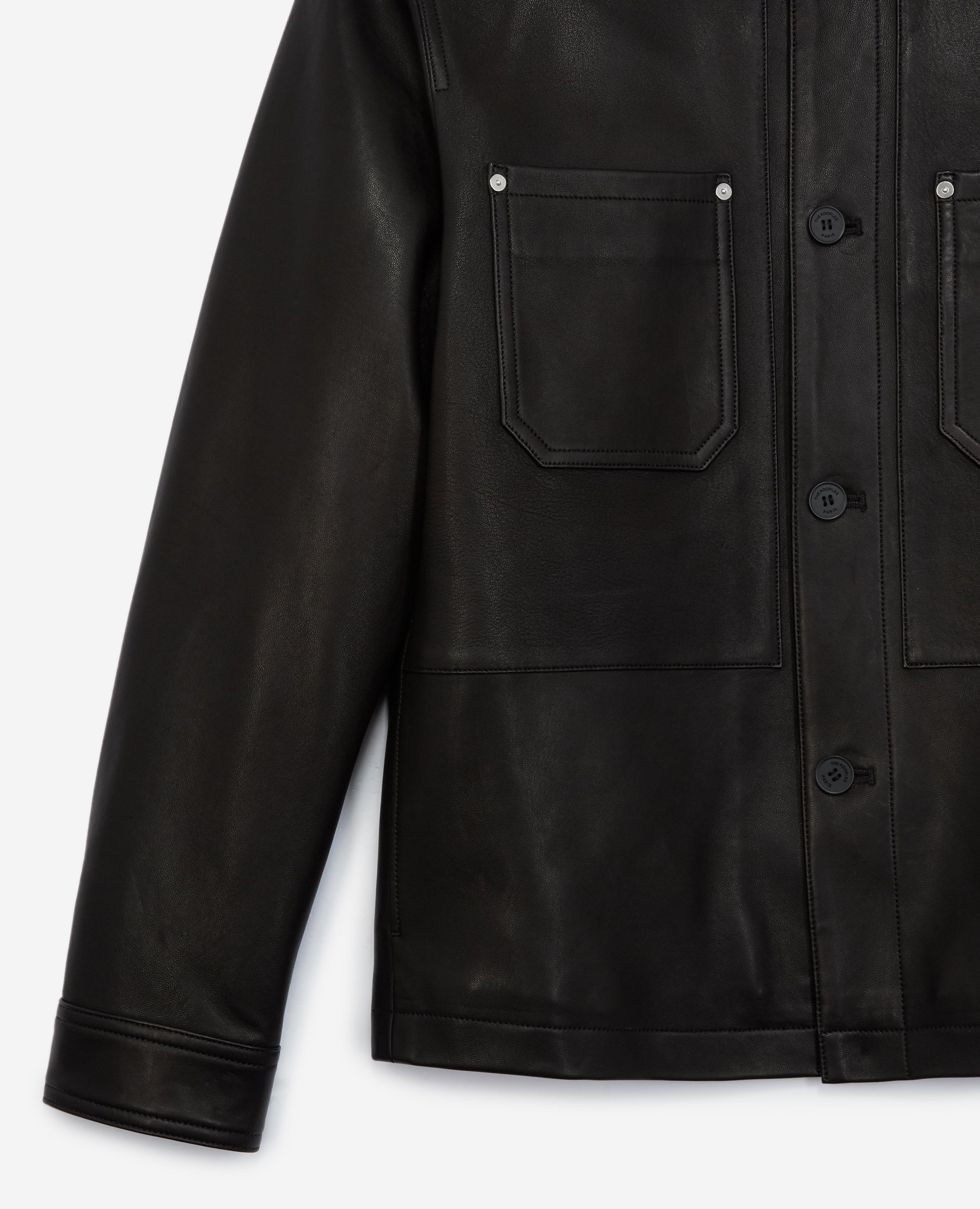 Veste en Cuir d'Agneau Faume - seconde main