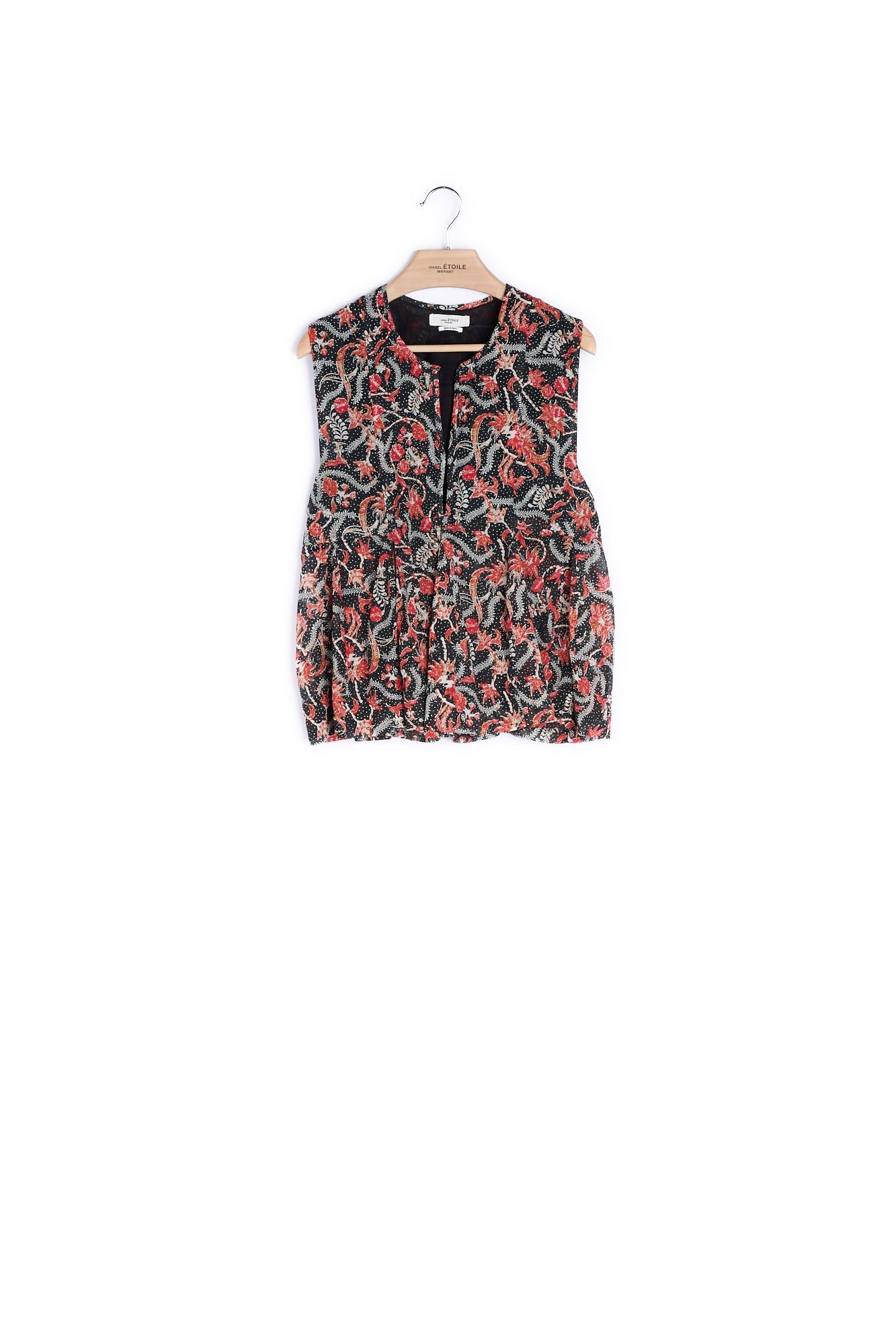 Haut Coton Sans Manches - 40 Faume - seconde main