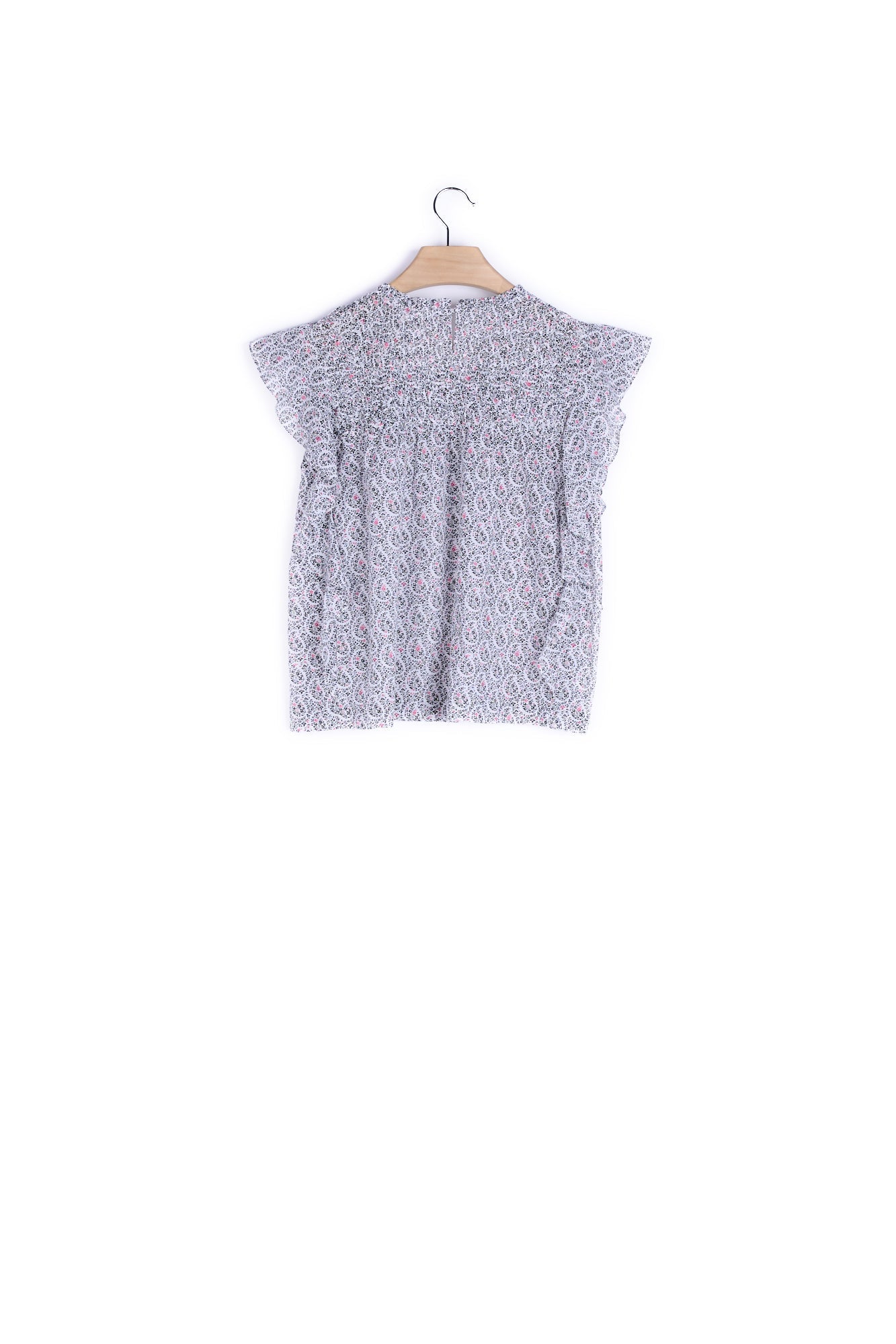 Haut Coton Imprimé - 34 Faume - seconde main