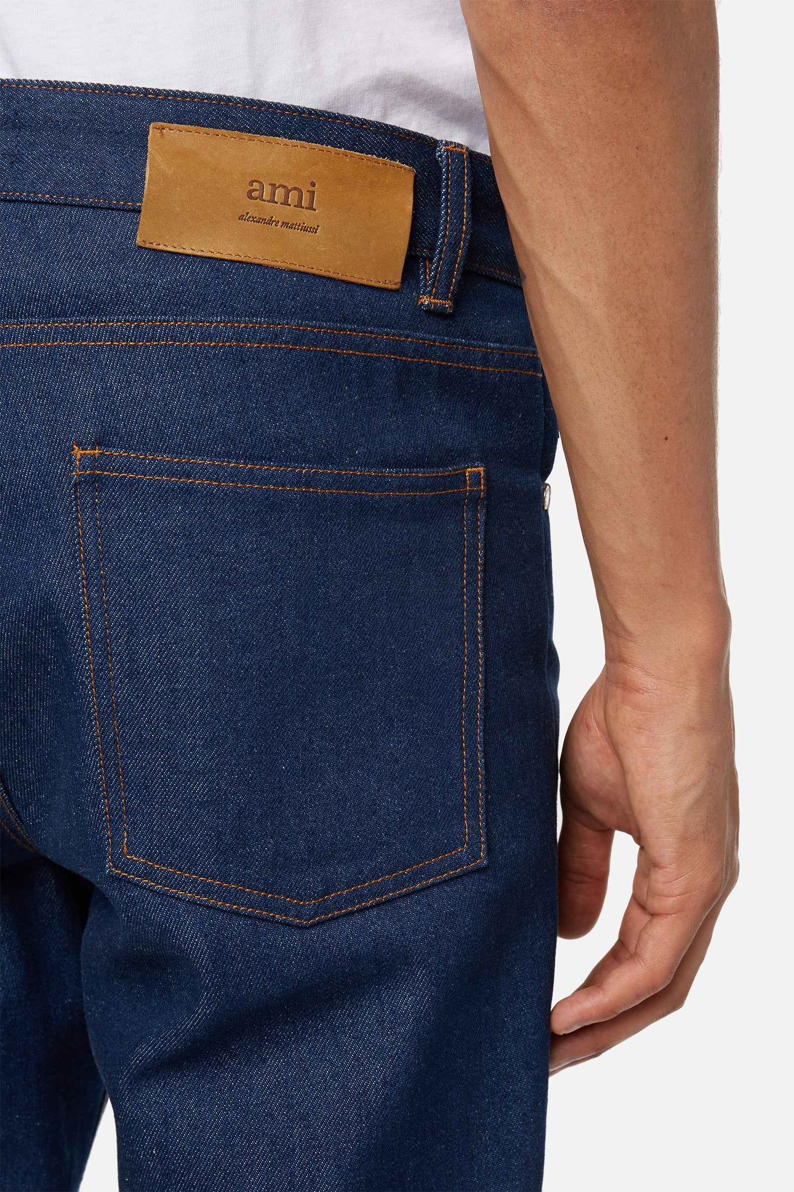 Jeans 5 Poches Cropped Faume - seconde main
