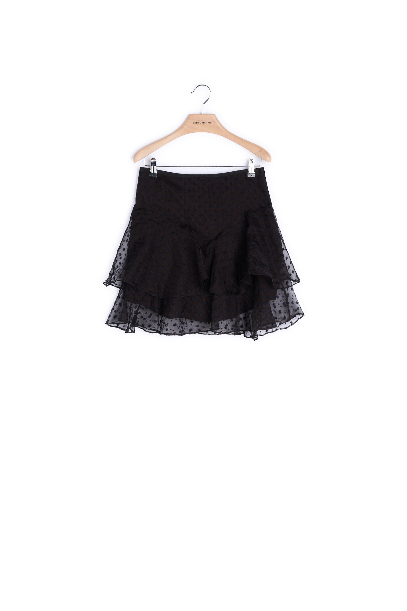 Jupe courte Soie - 38 Faume - seconde main