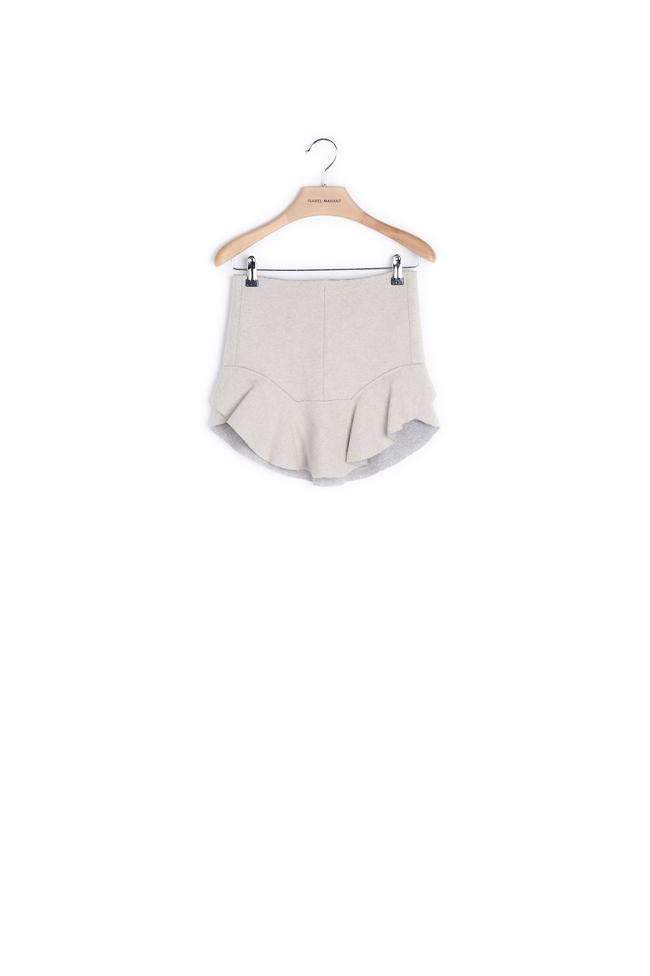 Jupe Courte Laine - 34 Faume - seconde main