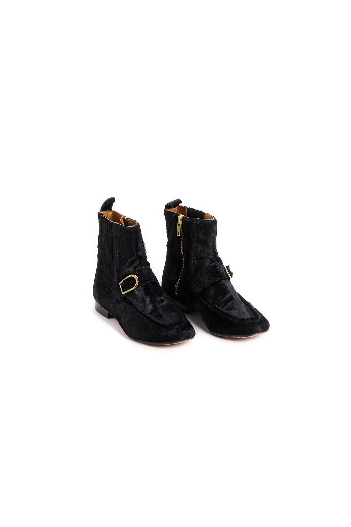 Bottines cuir - 37 Faume - seconde main