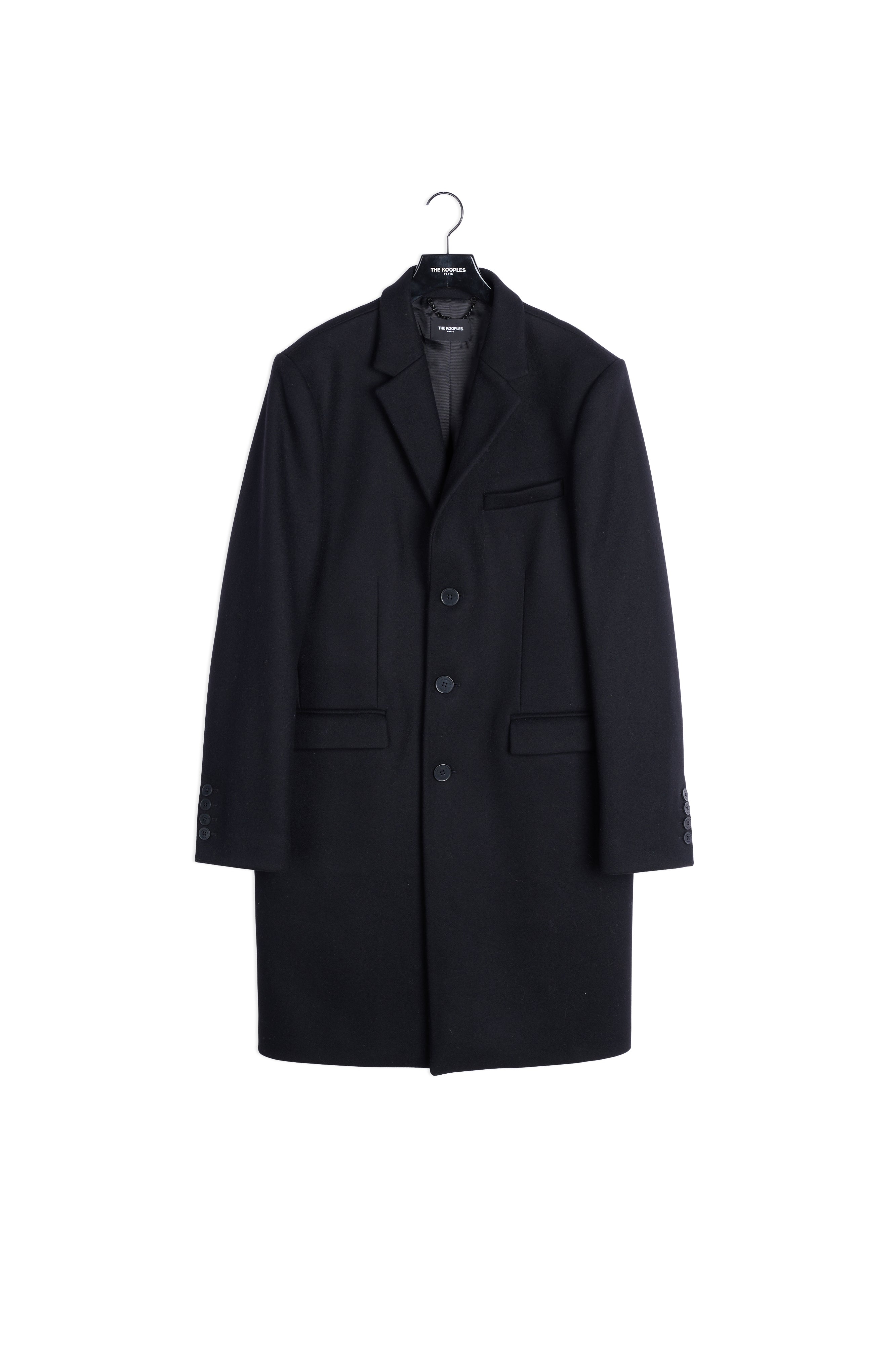 Manteau Noir Faume - seconde main