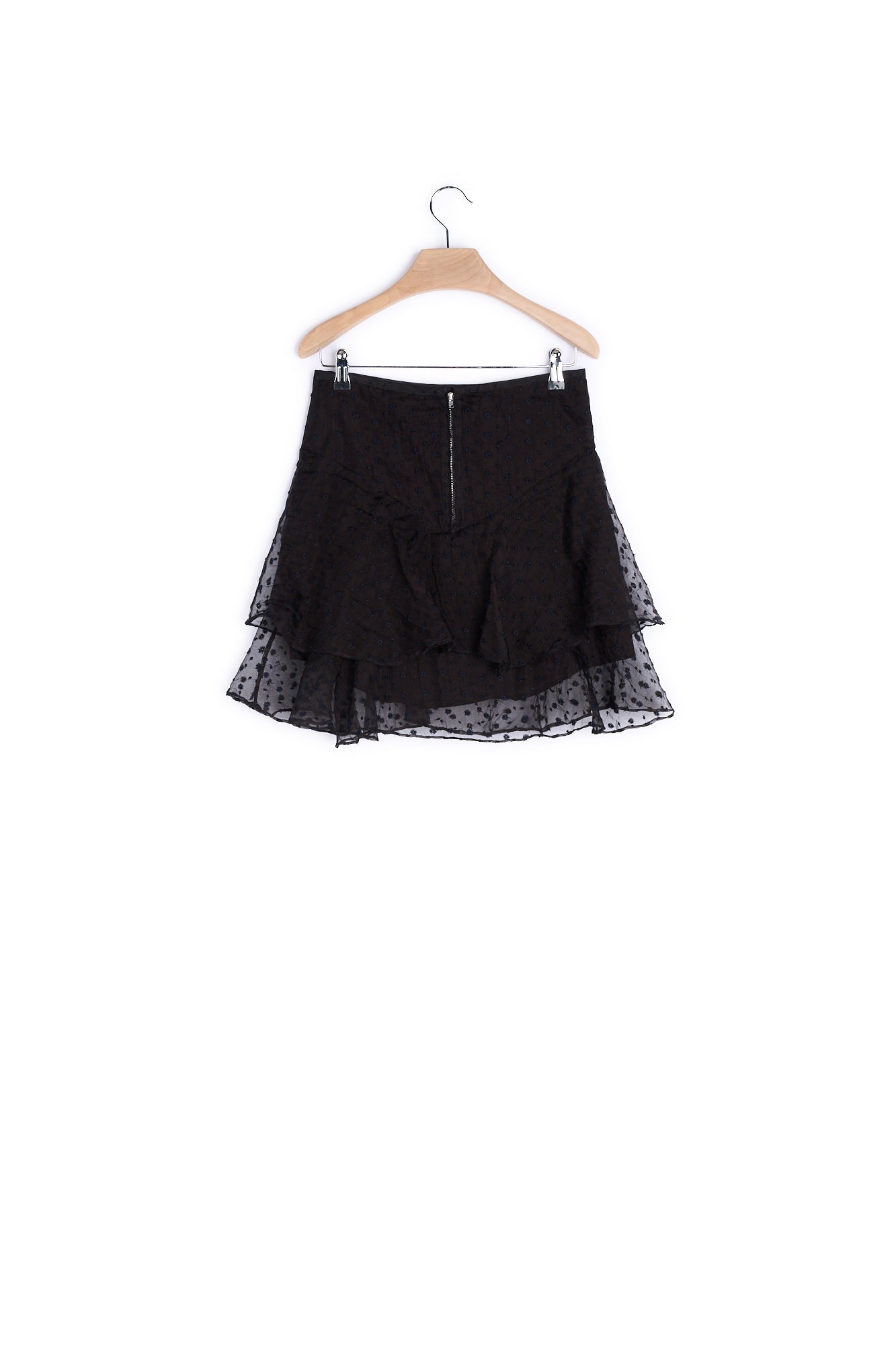 Jupe courte Soie - 38 Faume - seconde main