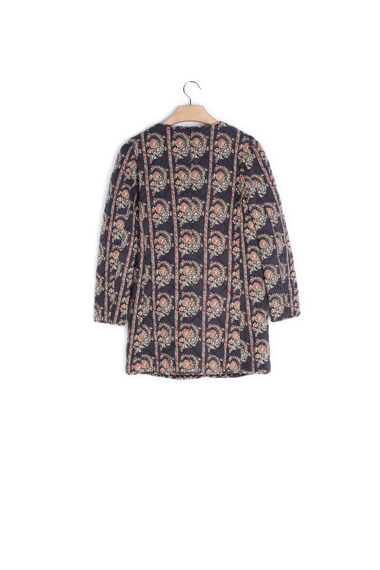 Manteau Coton Imprimé - 38 Faume - seconde main