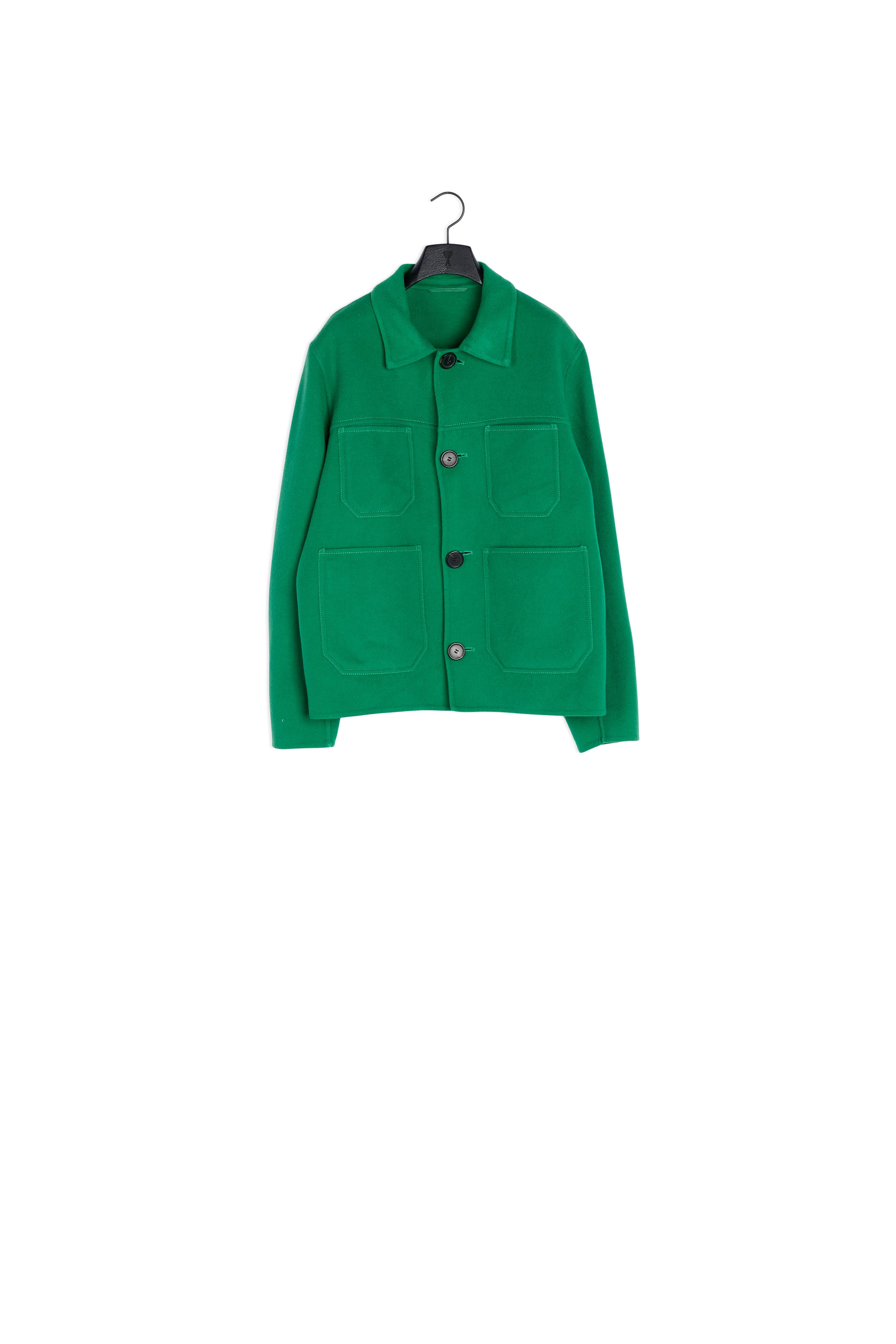 Veste 4 Boutons Poches Plaquees Construction Double Faume - seconde main