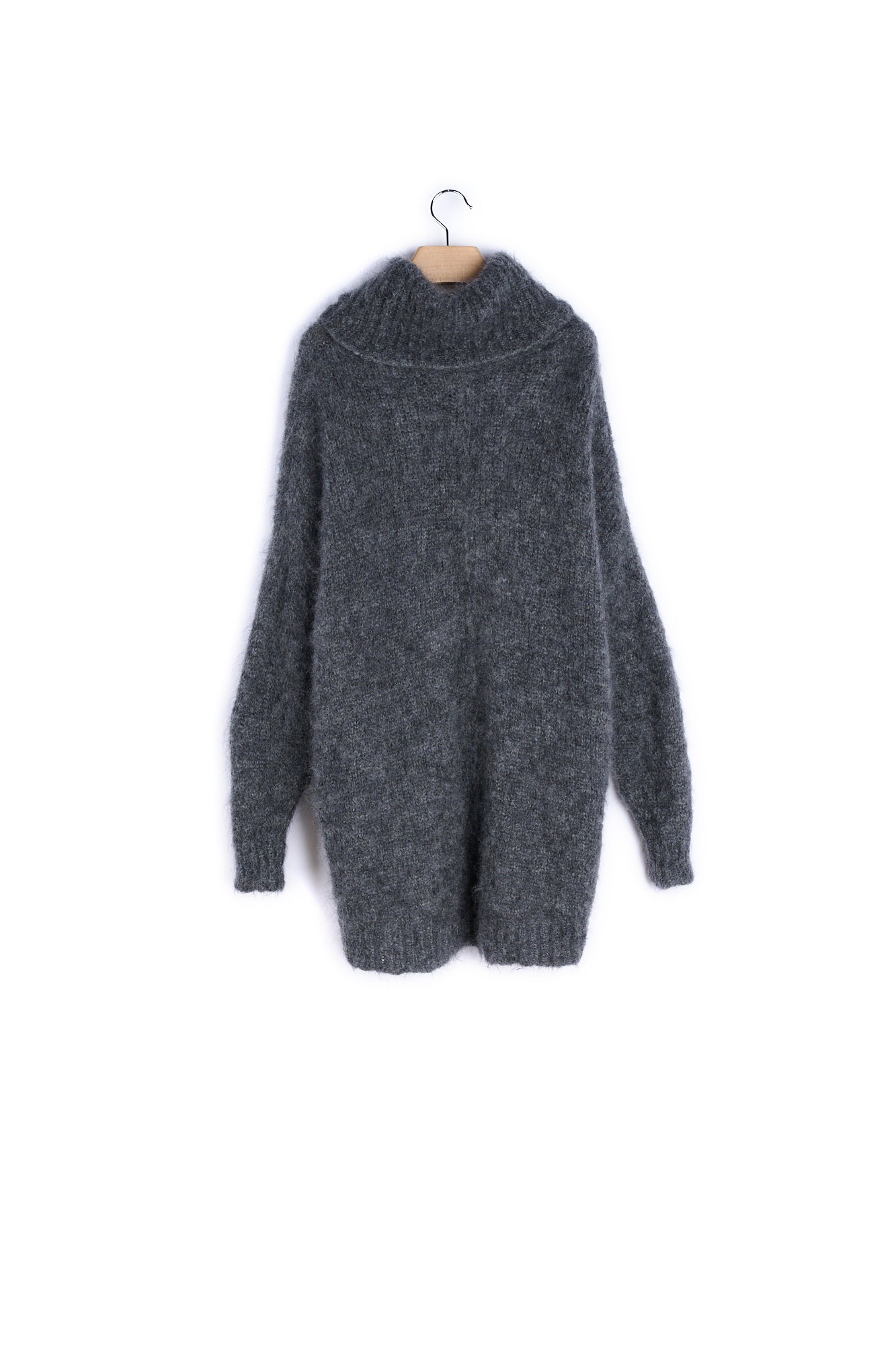 Pull Oversize col rond manches longues Mohair - 36 Faume - seconde main