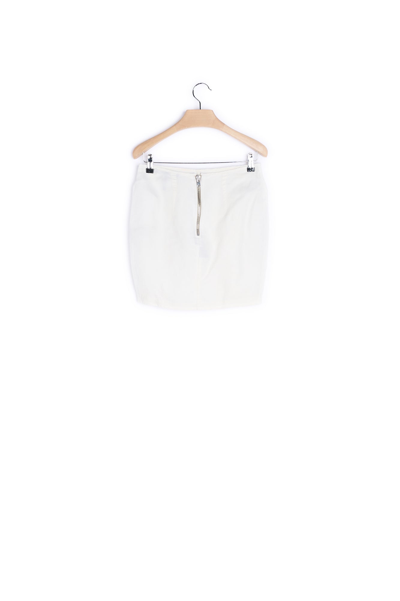 Jupe courte en lin - 36 Faume - seconde main