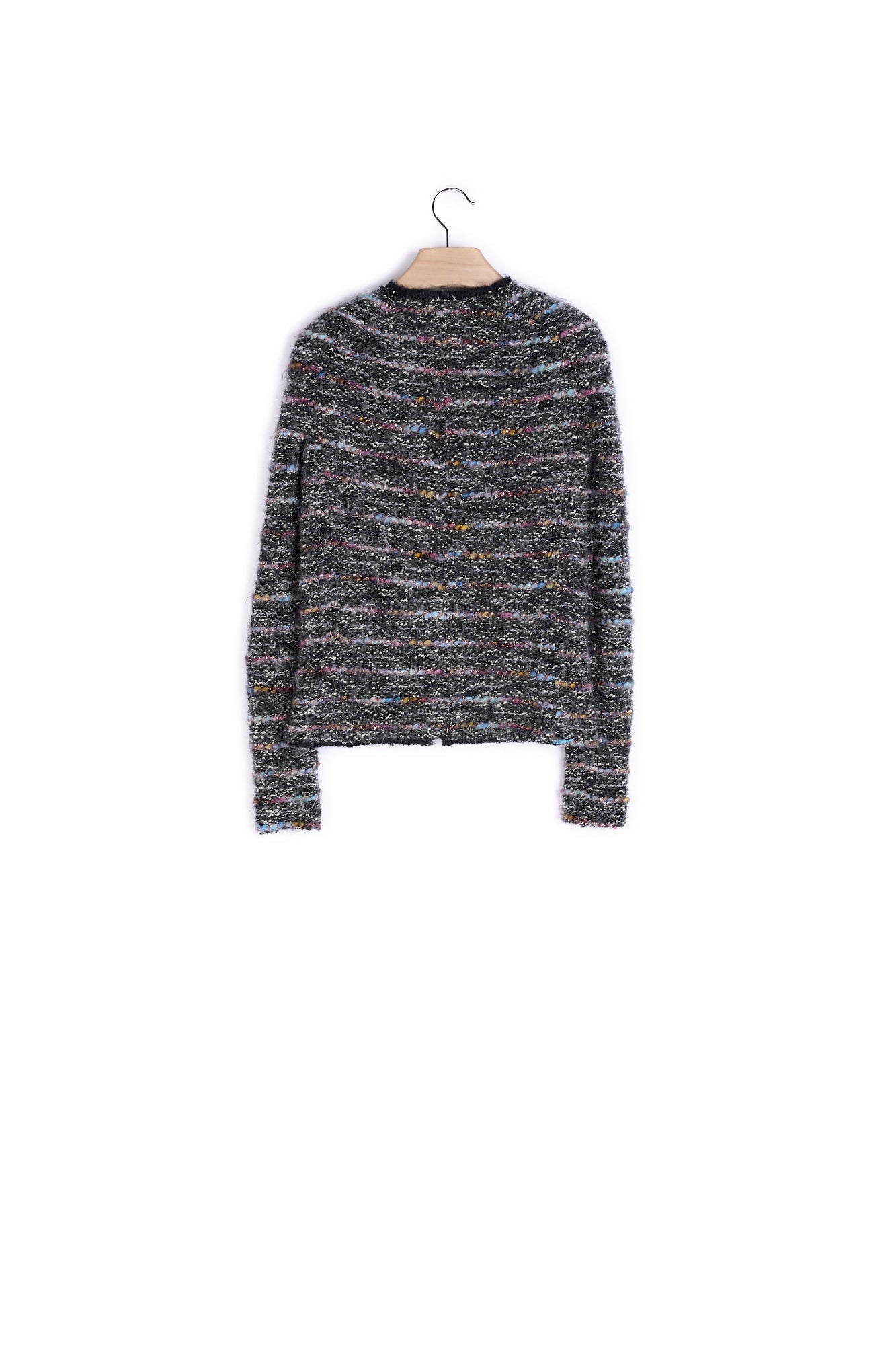 Veste manches longues laine et alpaga - 38 Faume - seconde main