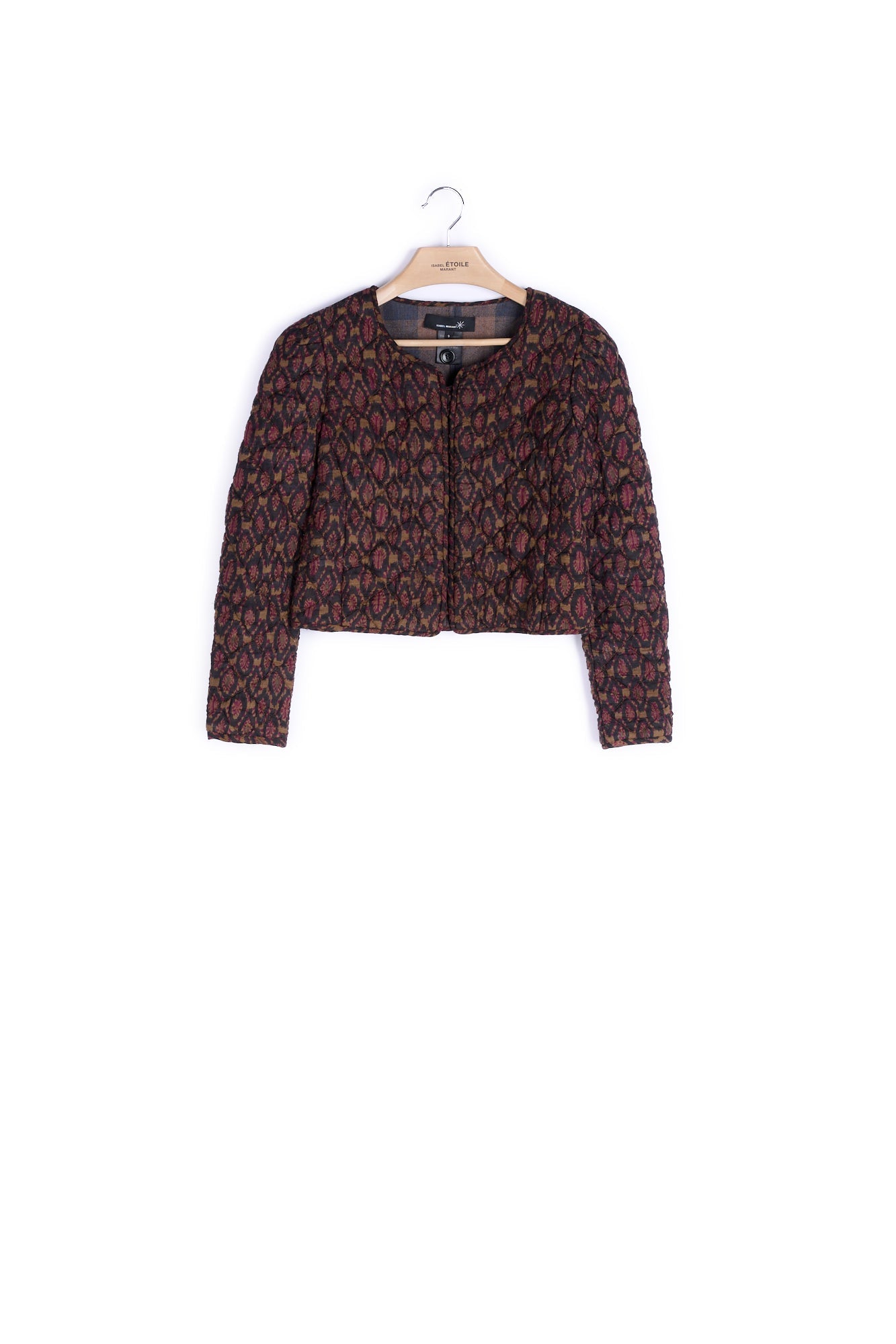 Veste manches longues Soie - 40 Faume - seconde main