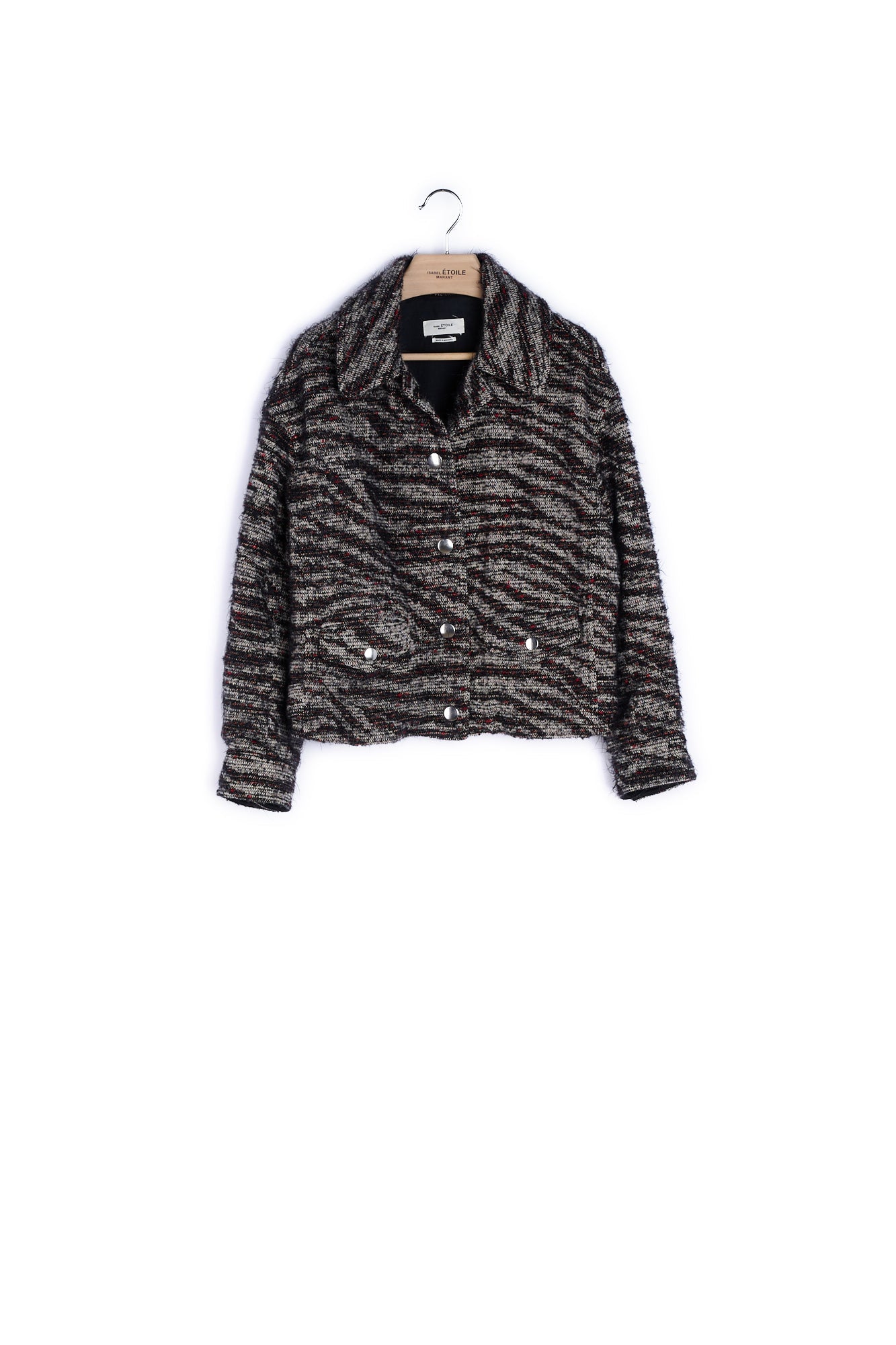 Veste manches longues LAINE et coton - 36 Faume - seconde main